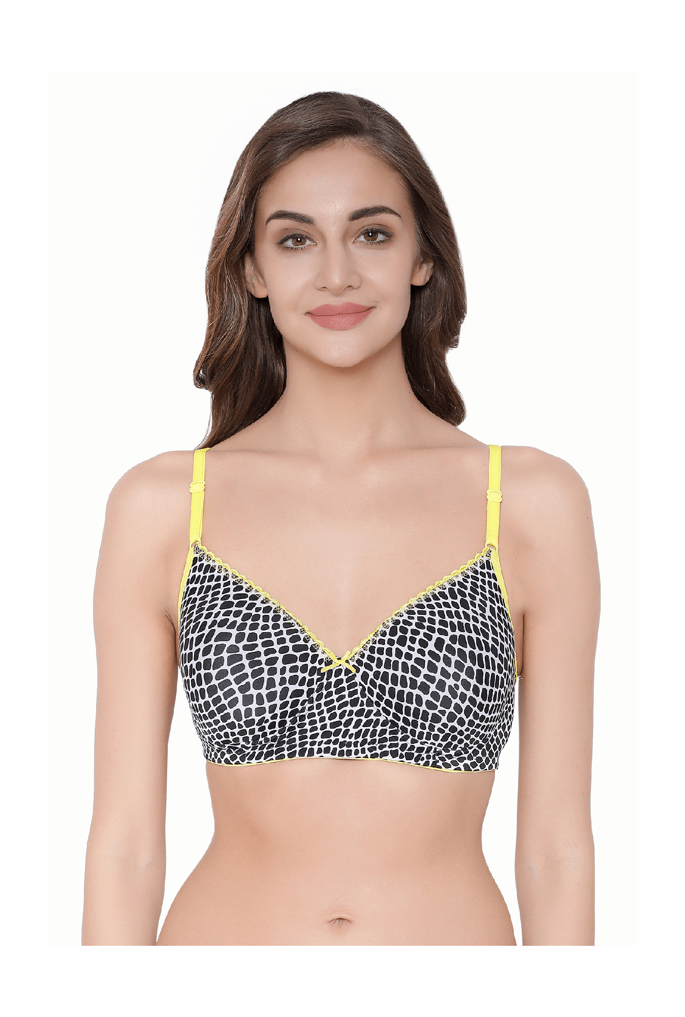 Buy Clovia Black Non Wired Padded T-Shirt Bra for Women Online @ Tata CLiQ