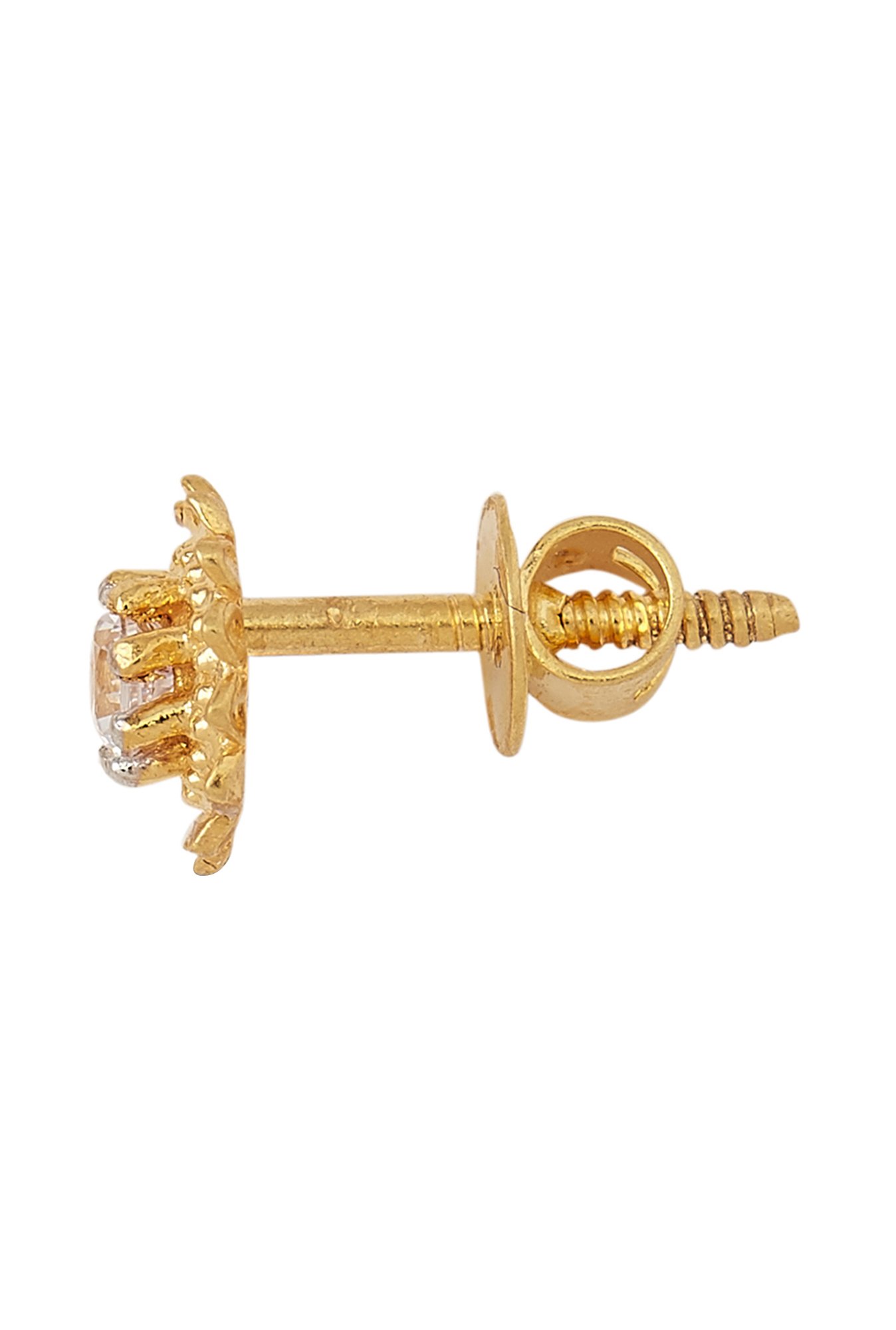 WHP Jewellers 22KT (916) Yellow Gold Earring for Women-GERNGD21065365 :  Amazon.in: Jewellery