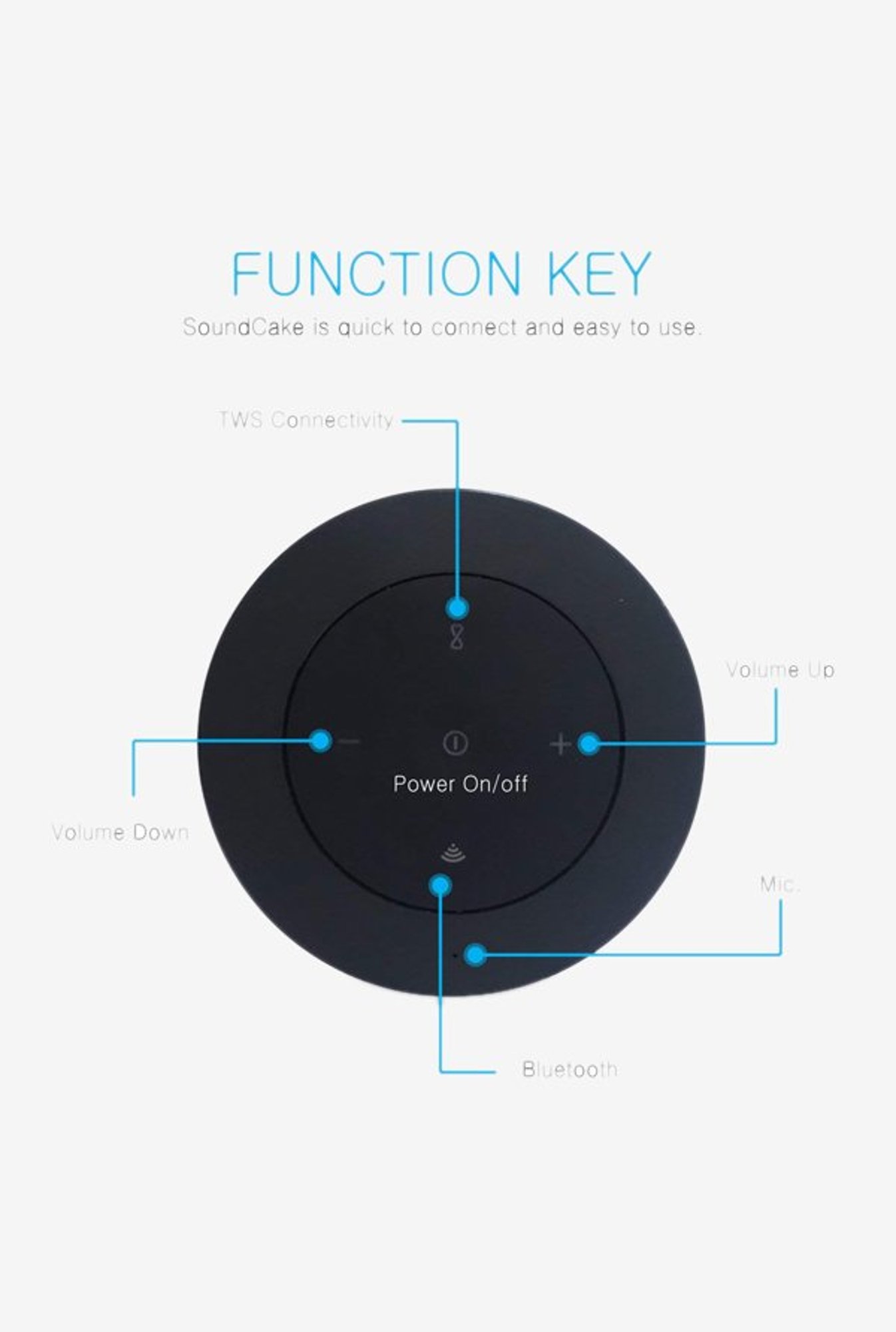 portronics soundcake