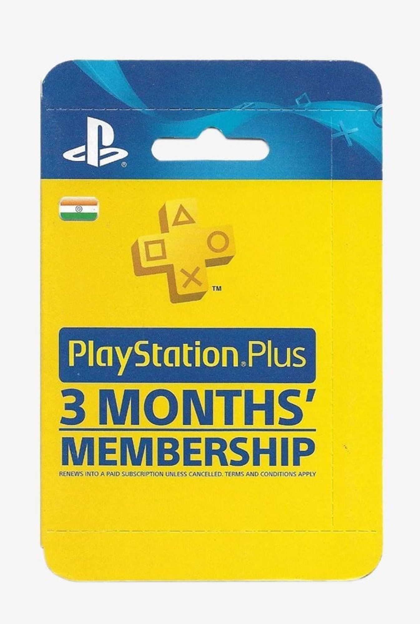 playstation plus membership card
