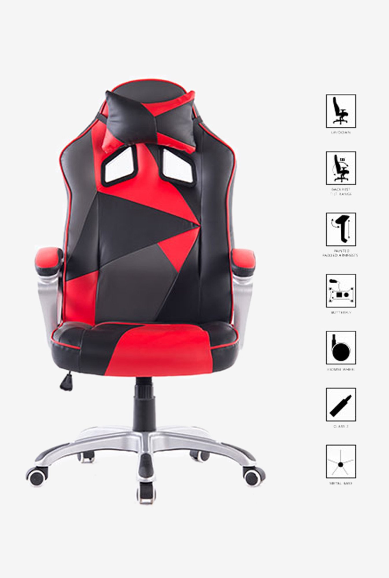 Ant Esports 8077R Comfort Gaming Chair (Red/Black)Ant Esports