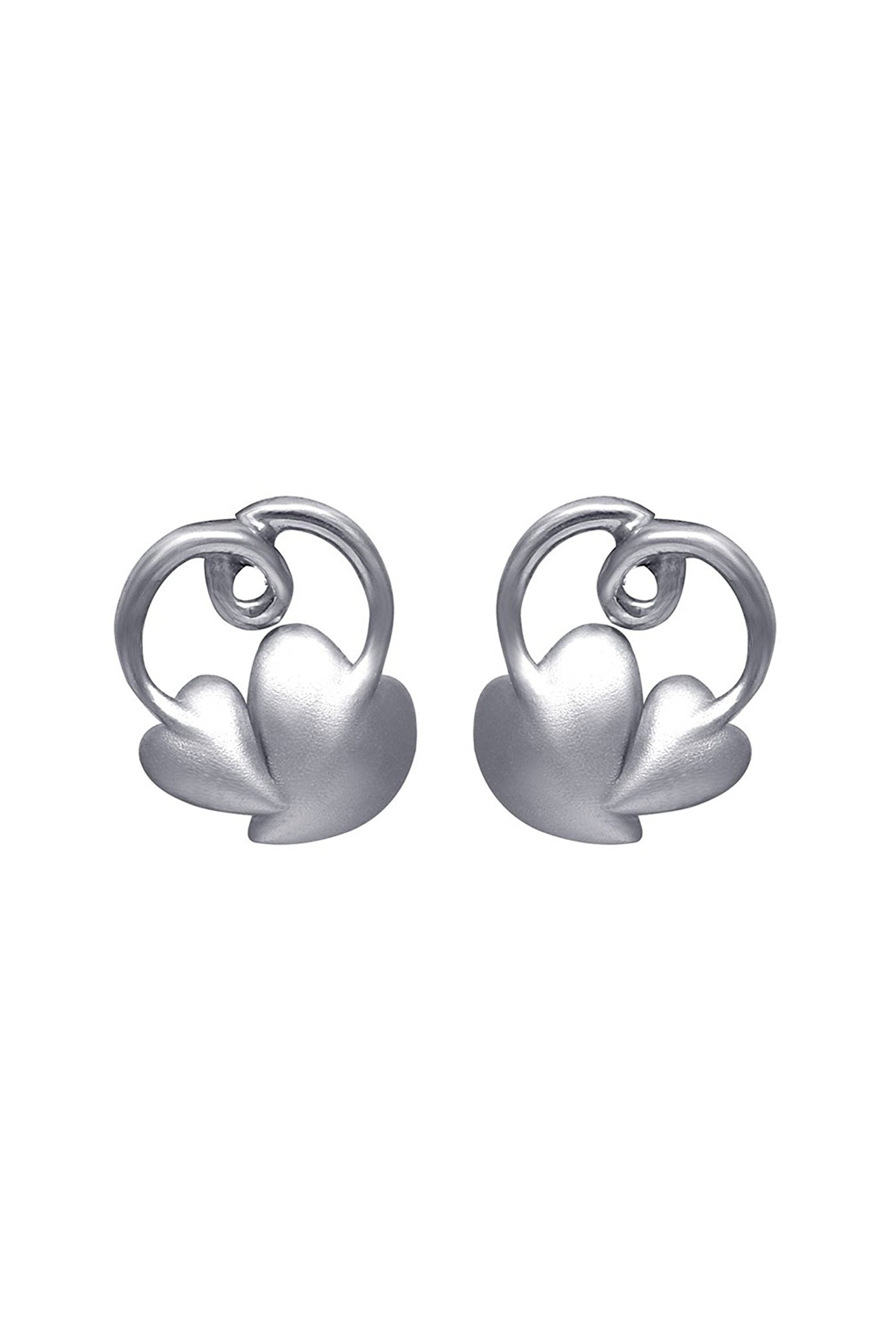 Buy Embrace Platinum Stud Earrings Online  CaratLane