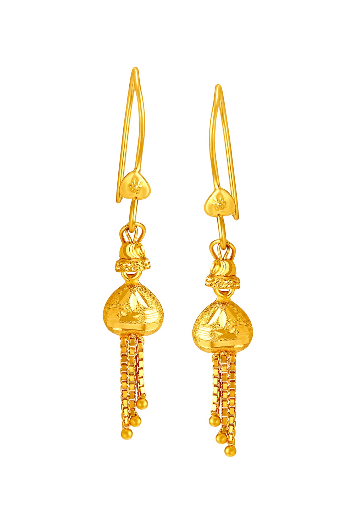 TANISHQ Designer Antique Gold Earrings Golden – TANISKA, 58% OFF