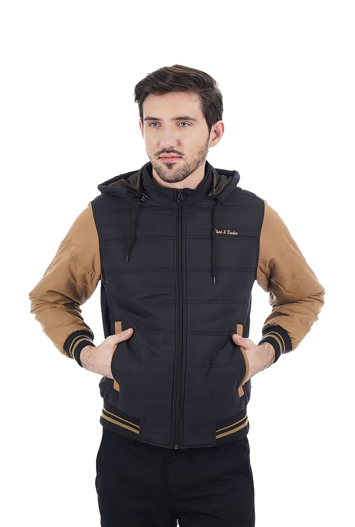 Buy Cloak Decker by Monte Carlo Black Full Sleeves Hooded