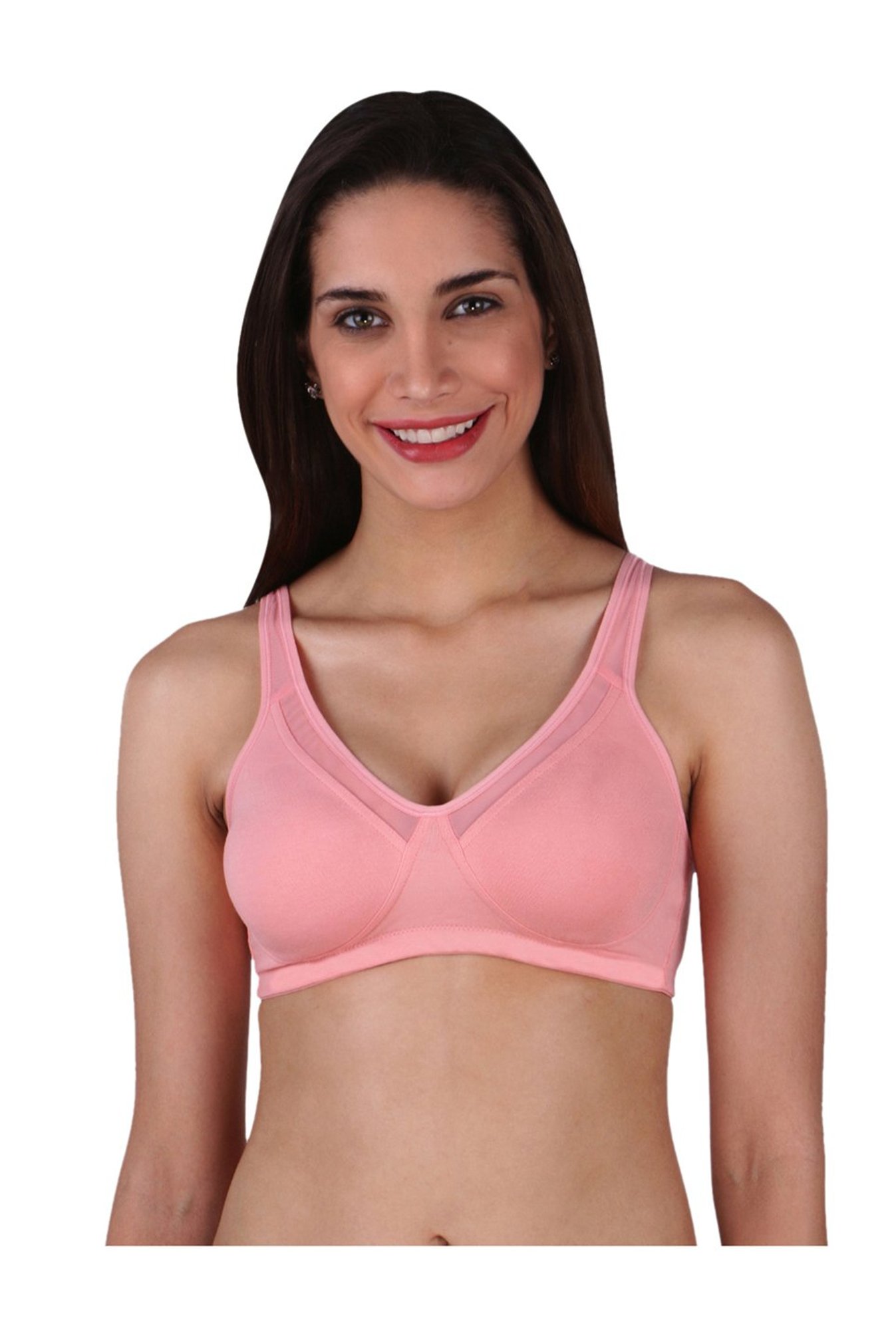 Buy Candyskin Pink Non Wired Non Padded T-Shirt Bra for Women Online @ Tata  CLiQ