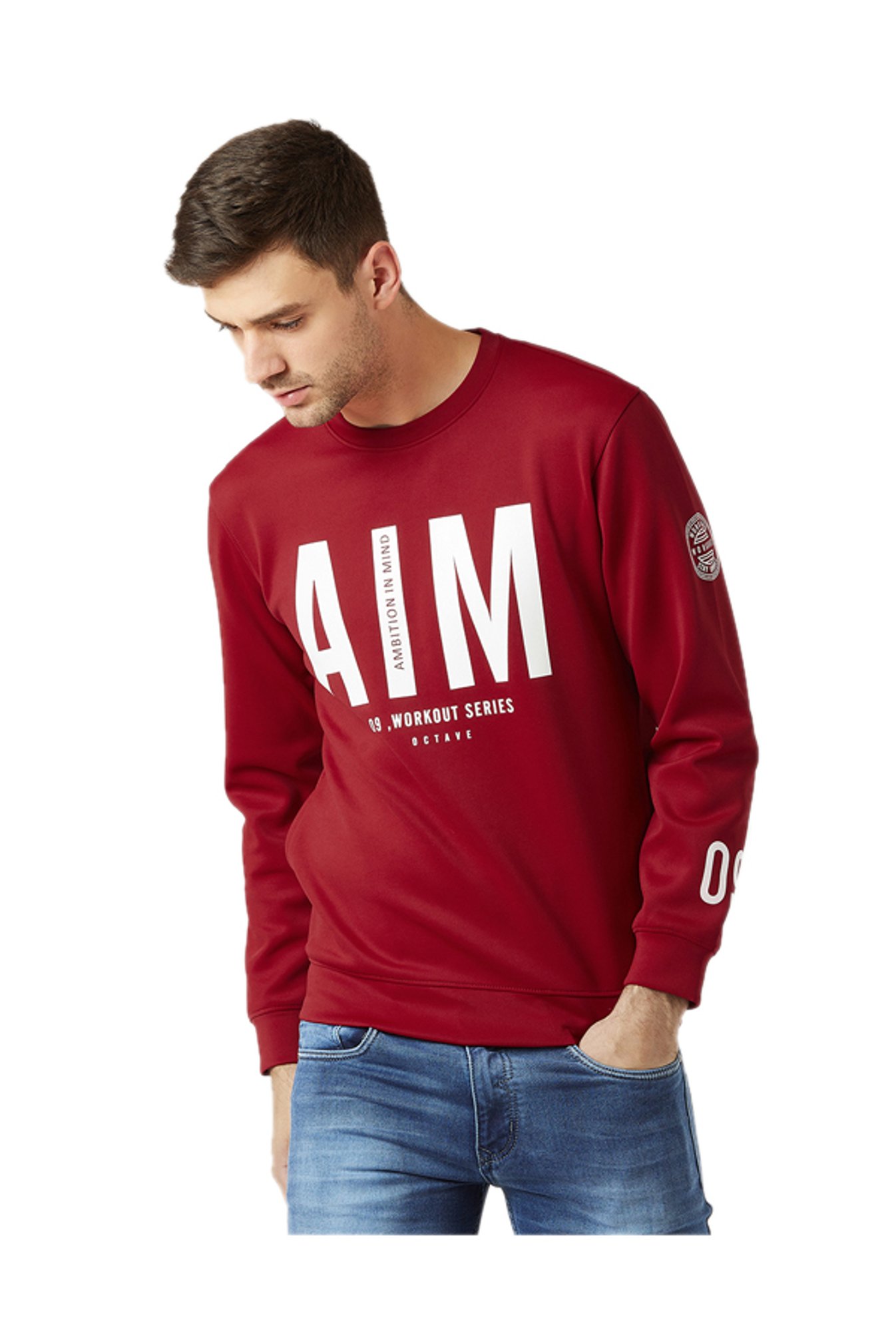 octave red sweatshirt