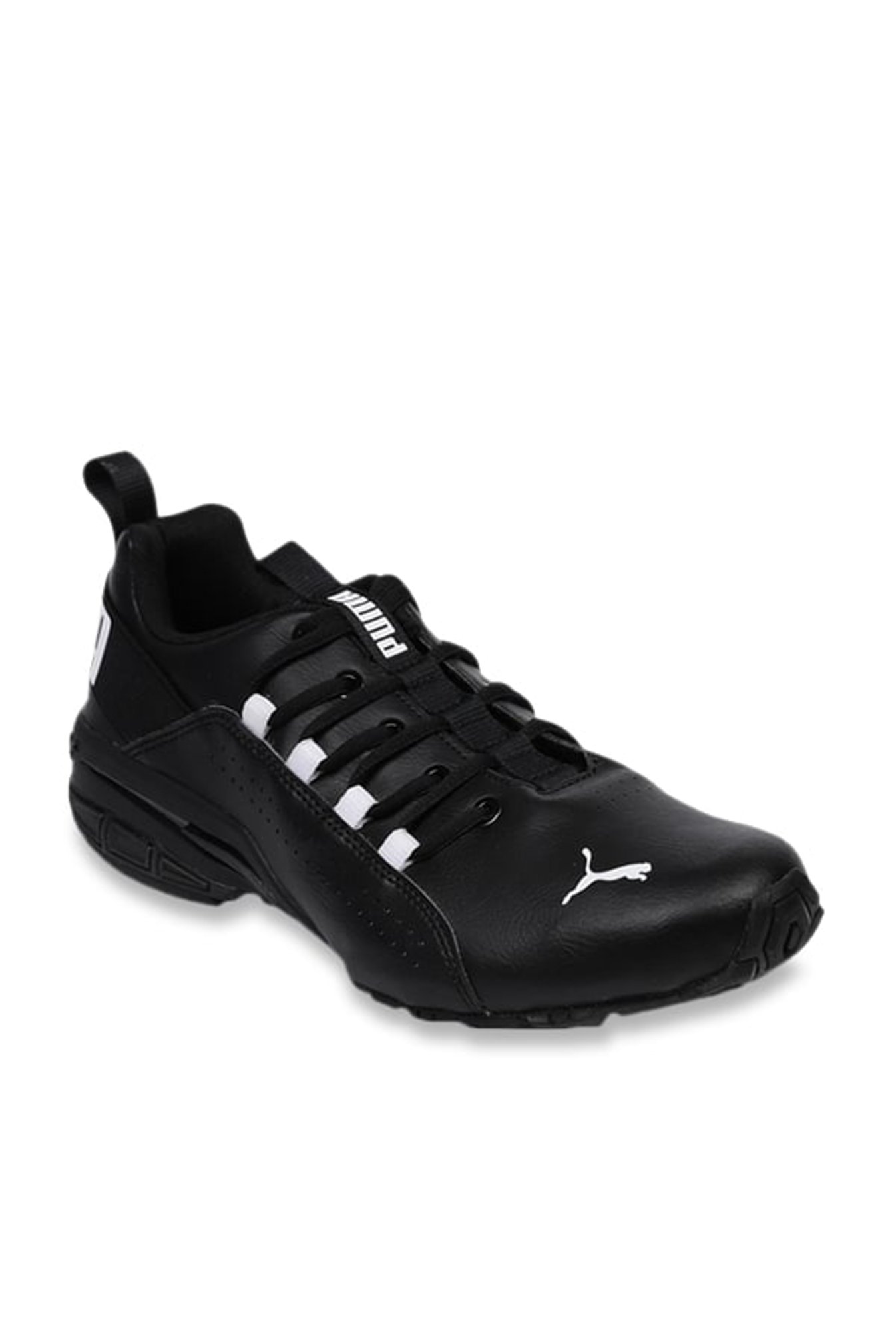 puma hexa dot idp white running shoes