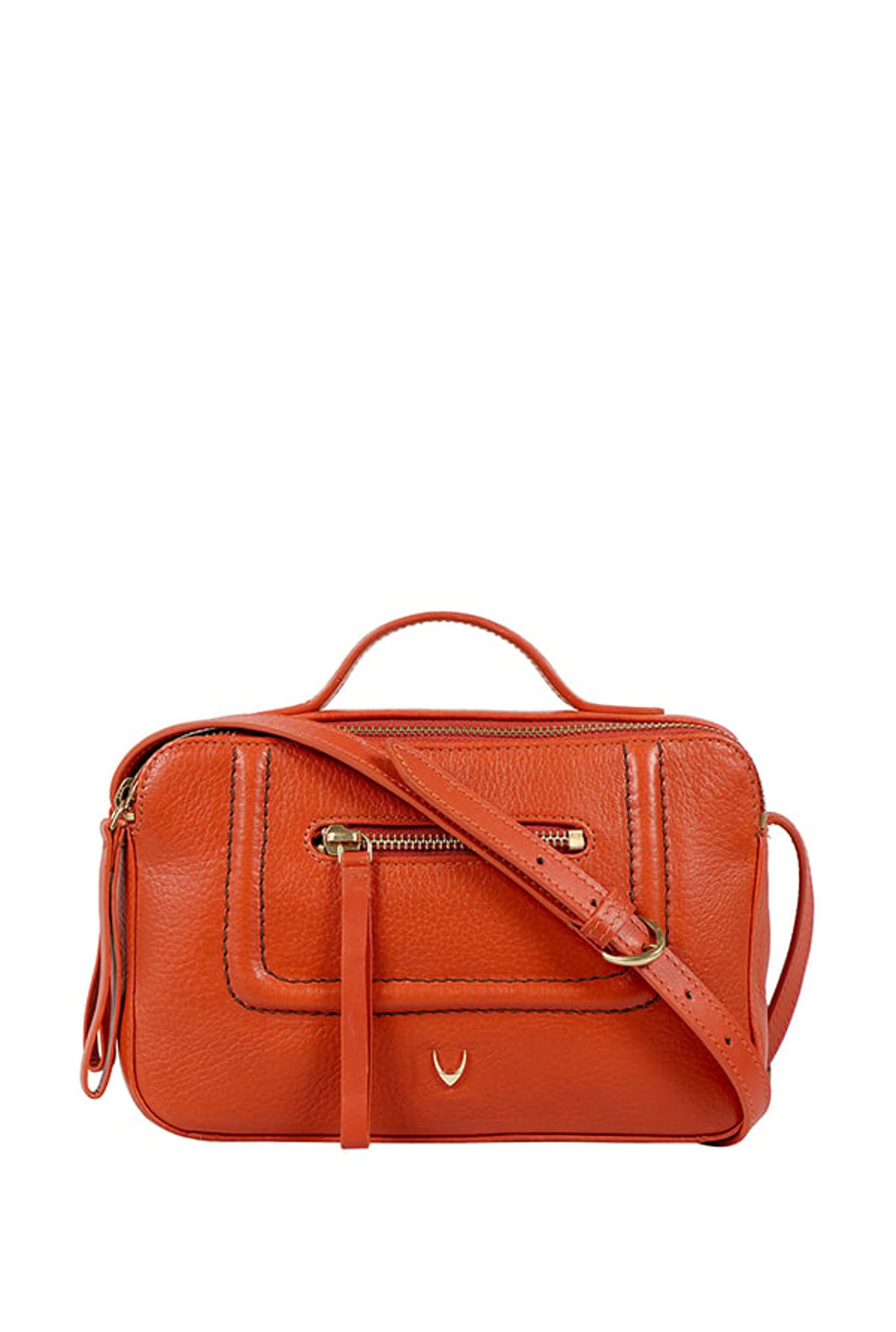 EASTHIDE Noah Orange Mini Sling Bag Buy EASTHIDE Noah Orange Mini Sling Bag  Online at Best Price in India  Nykaa