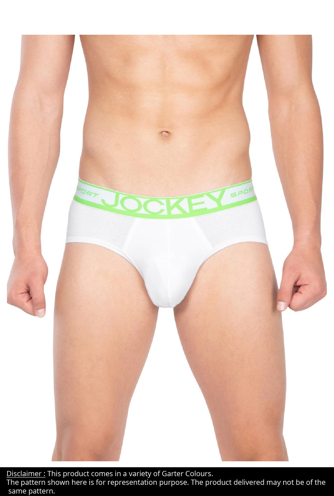 Jockey 50459940067 Men's Underwear, Size 36 - White (5 Piece