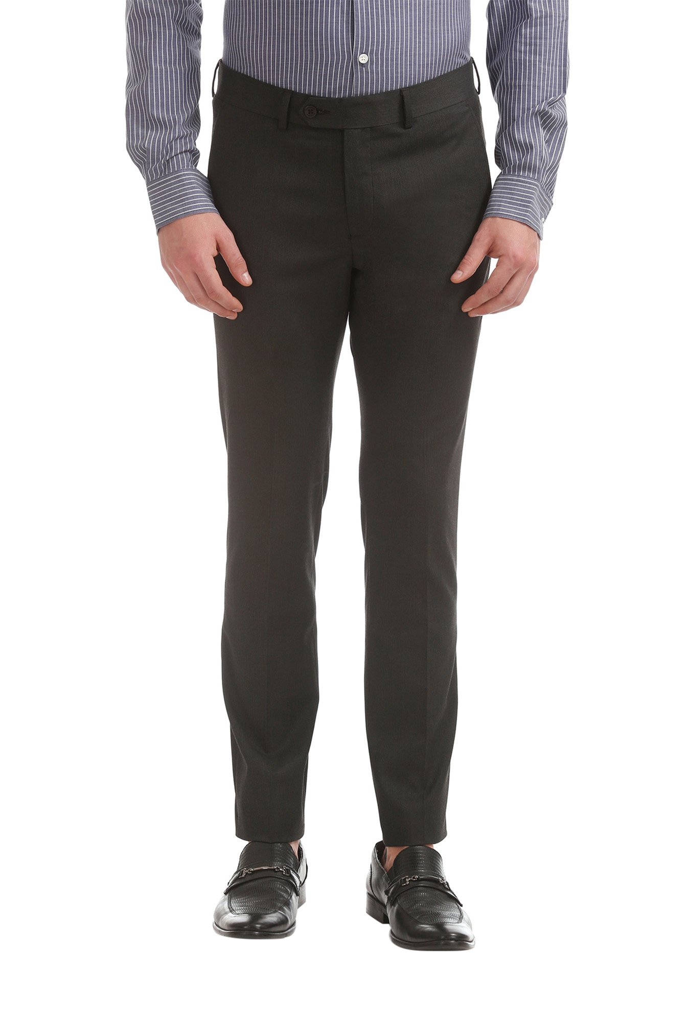 Buy Burton Slim Fit Light Grey Suit Trousers In Grey | 6thStreet UAE