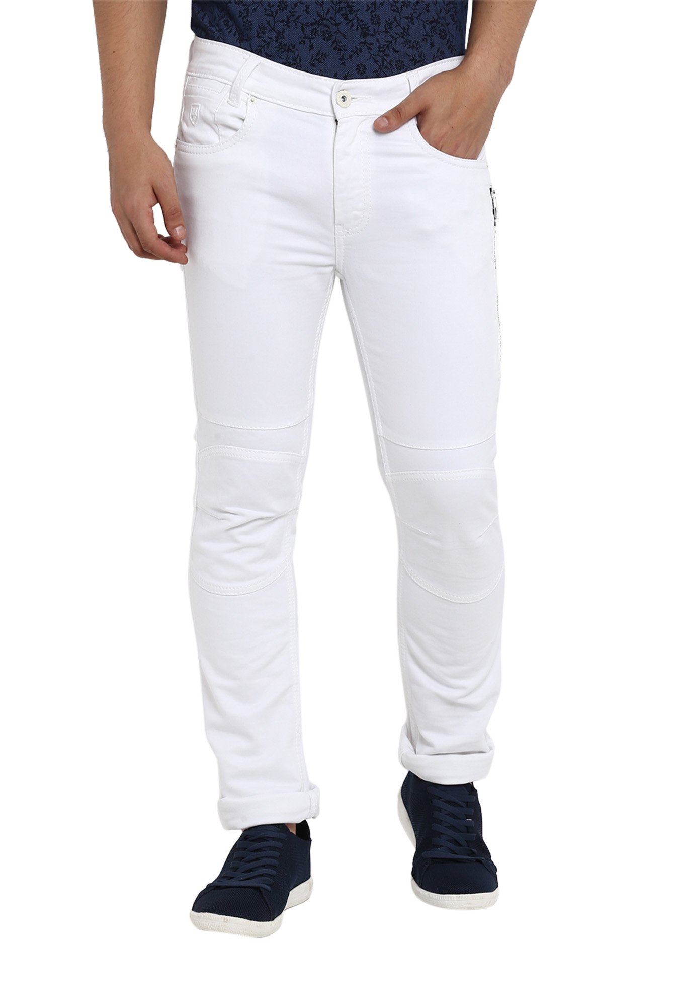 mufti white jeans