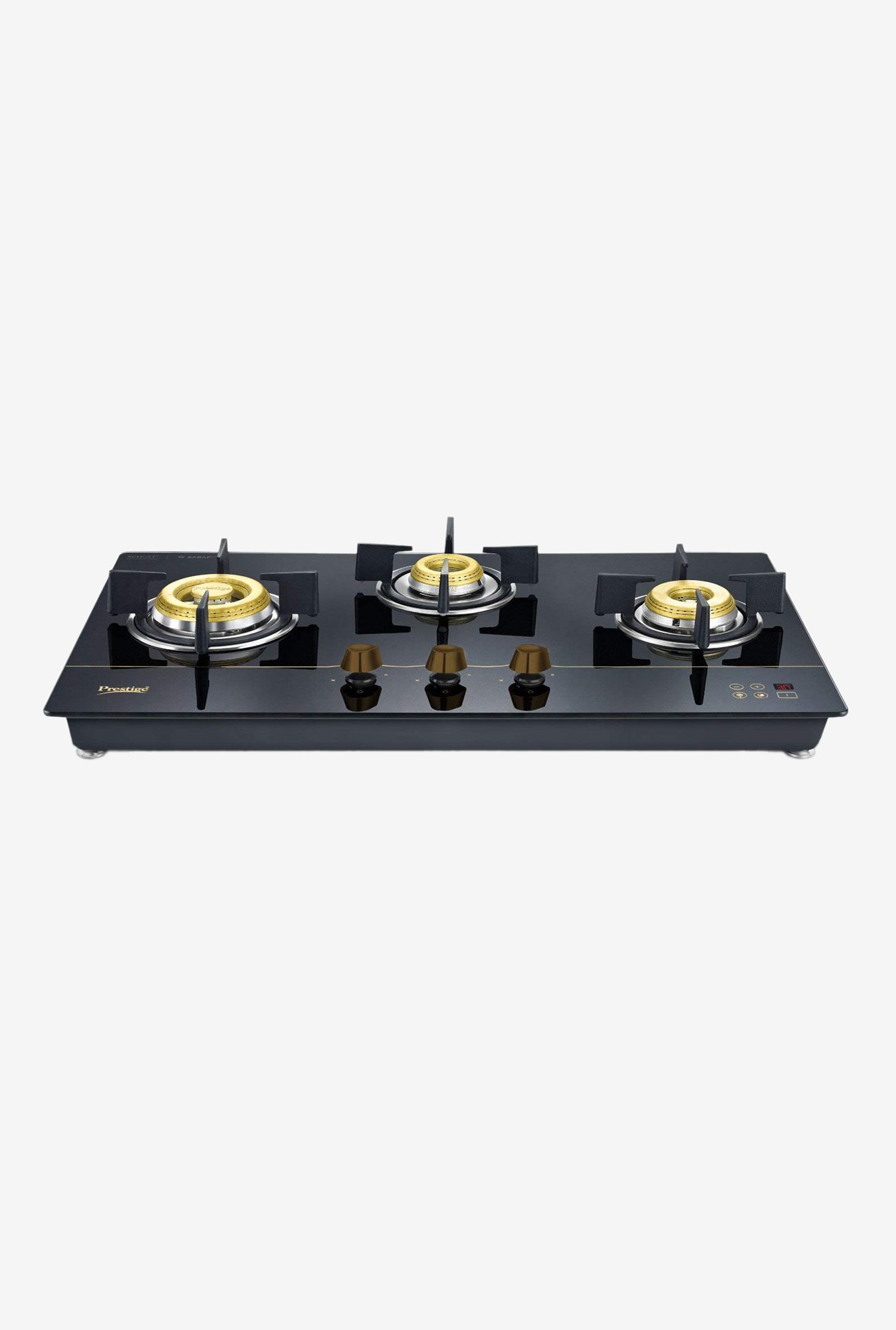 Prestige Hobtop Gold PHTG 03 ESeries 40565 3 Burners Gas Stove (Black