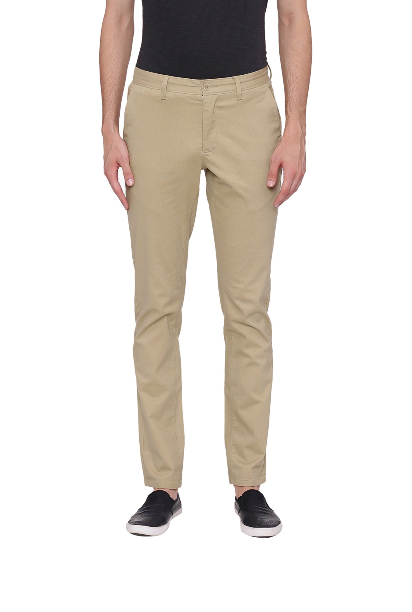Buy BASICS Men Grey Solid Regular fit Regular trousers Online at Low Prices  in India  Paytmmallcom