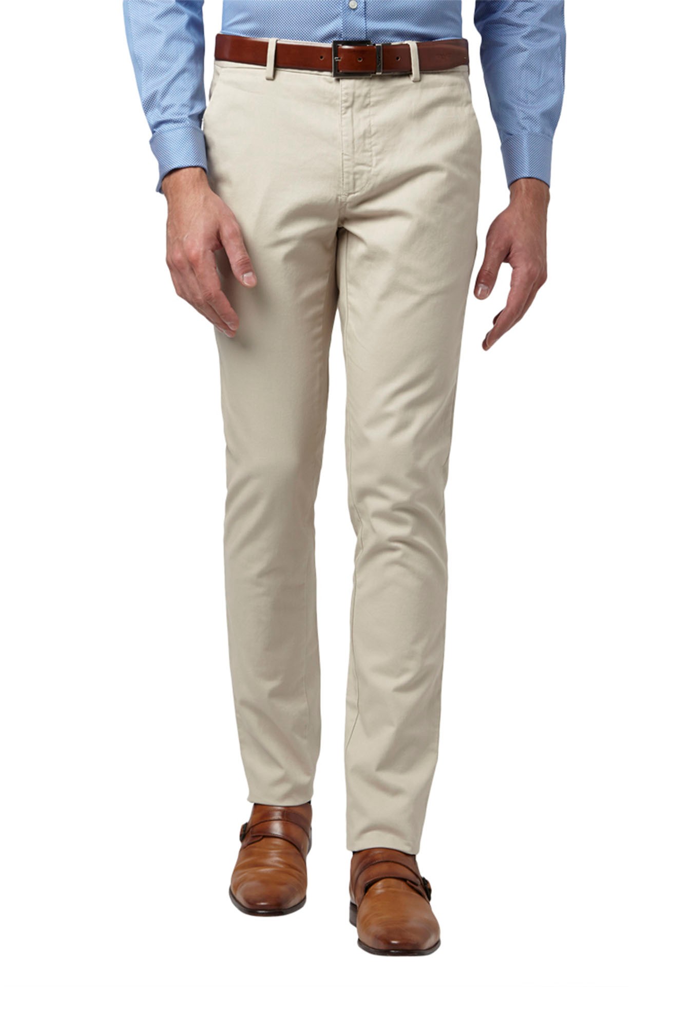 Buy Park Avenue Khaki Regular Fit Trousers for Men Online  Tata CLiQ