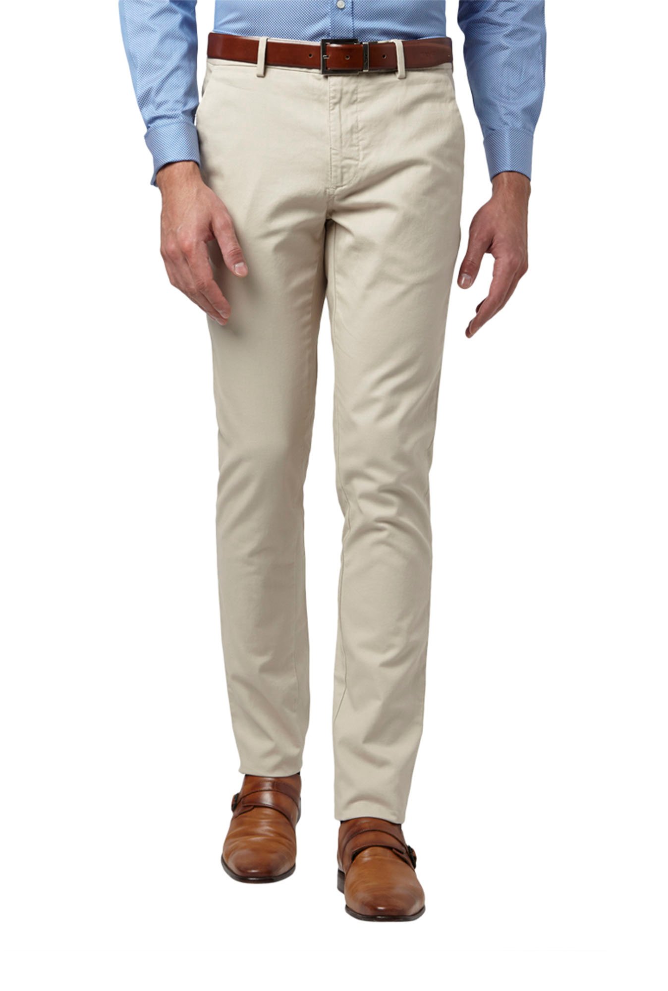 Buy Park Avenue Khaki Regular Fit Trousers for Men Online  Tata CLiQ
