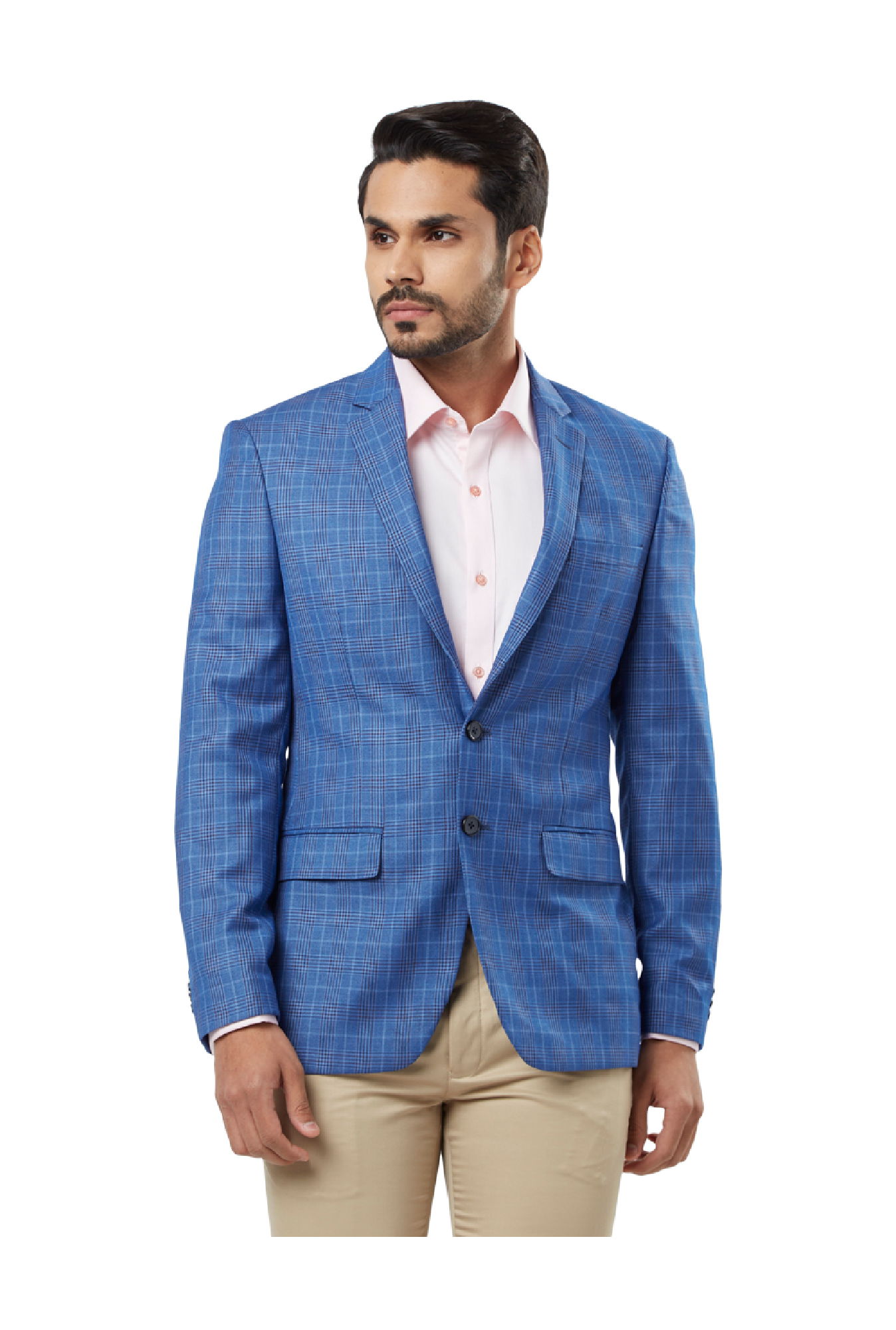 Buy Raymond Blue Regular Fit Wool Blazer for Men Online @ Tata CLiQ