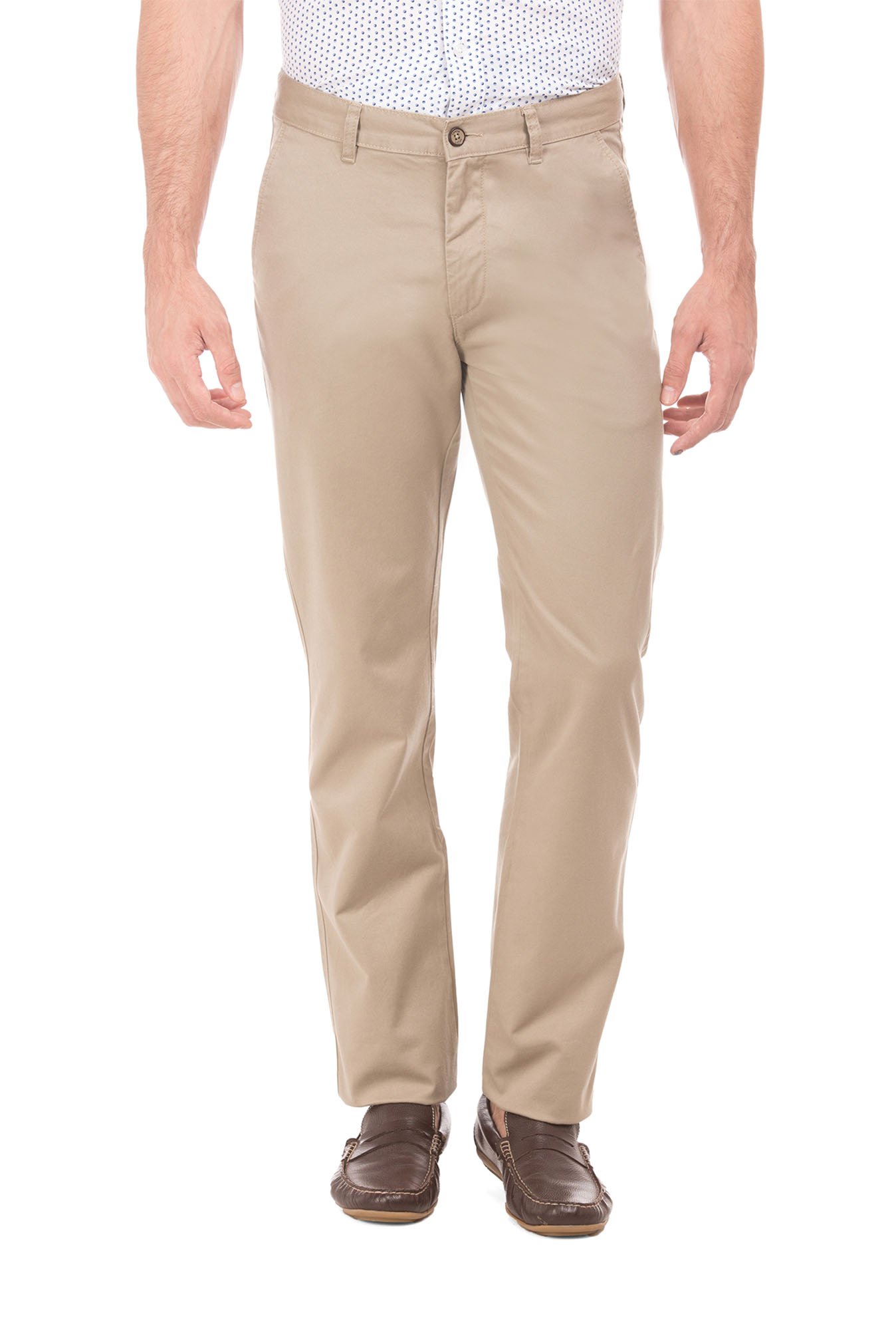 Buy Arrow Olive Cotton Trousers for Men Online  Tata CLiQ