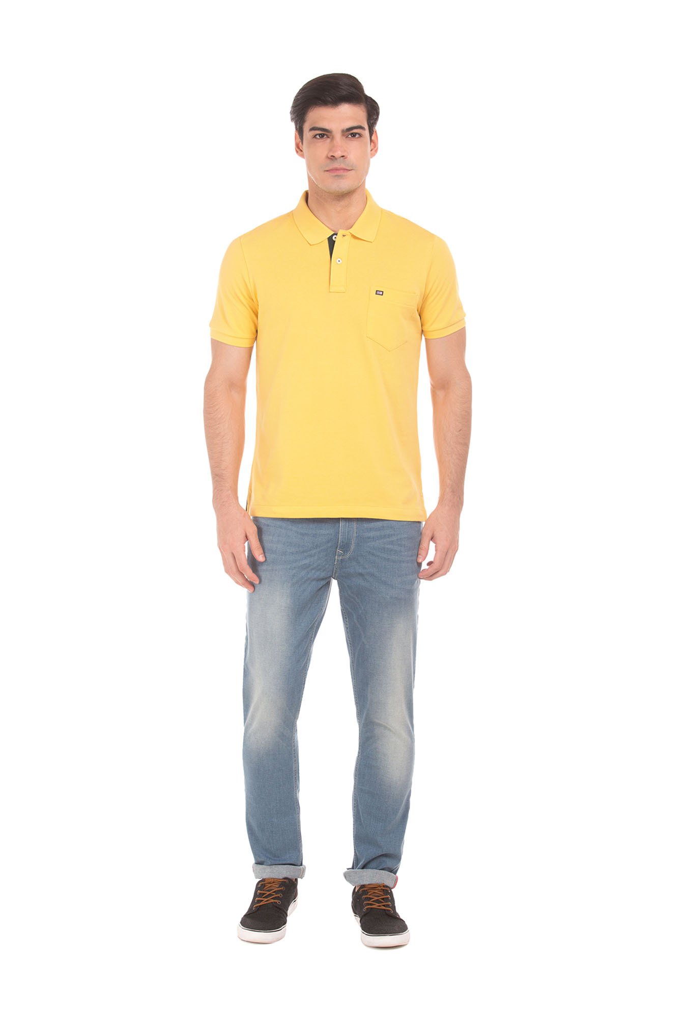 ARROW SPORT Structured Cotton Polo Men's T-Shirt(T-Shirts & Polos), Shop Now at ShopperStop.com, India's No.1 Online Shopping Destination