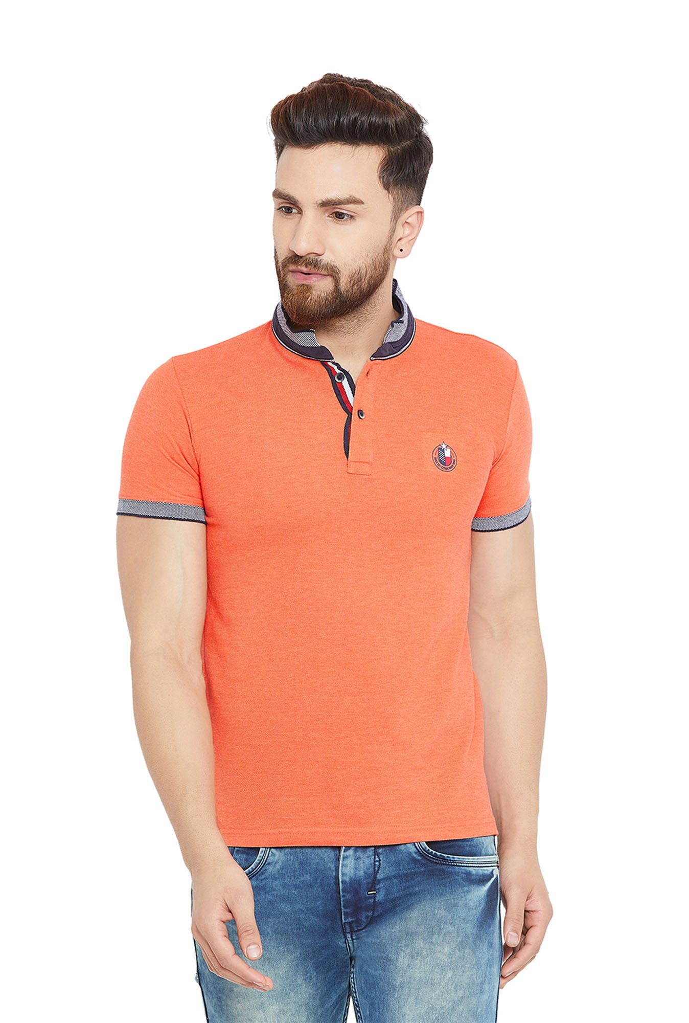 collar t shirt online shopping india