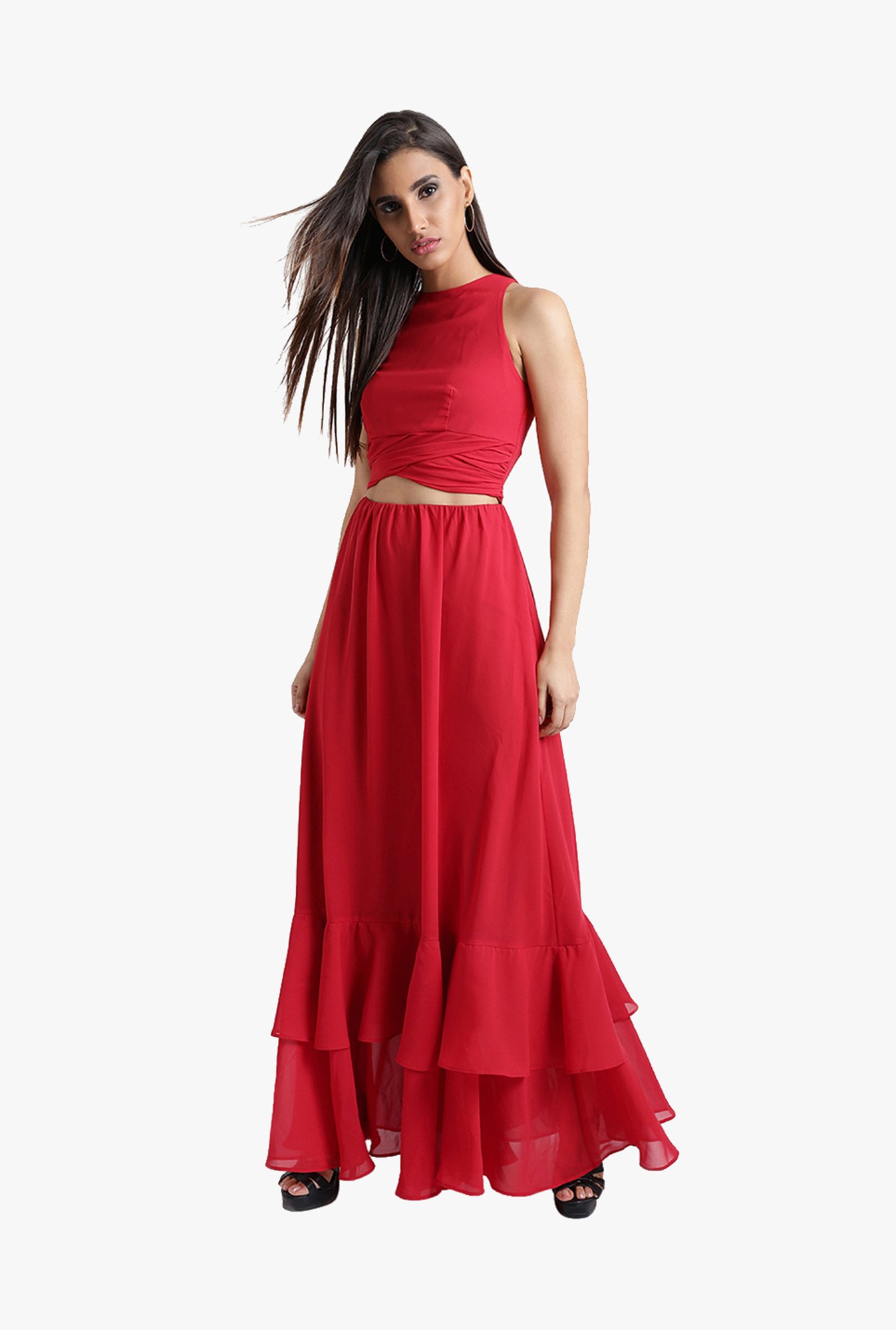 kazo red dress