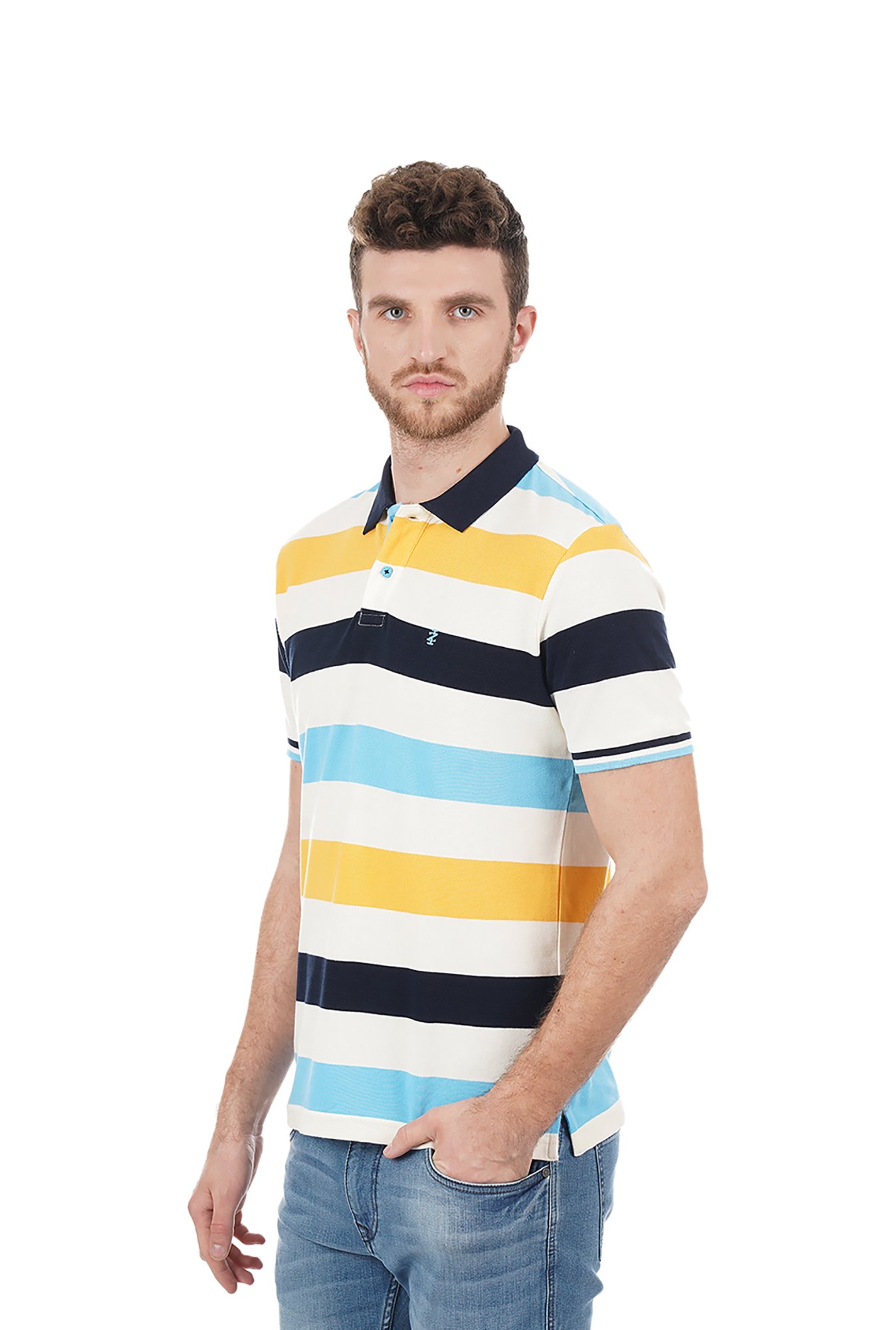 izod yellow polo