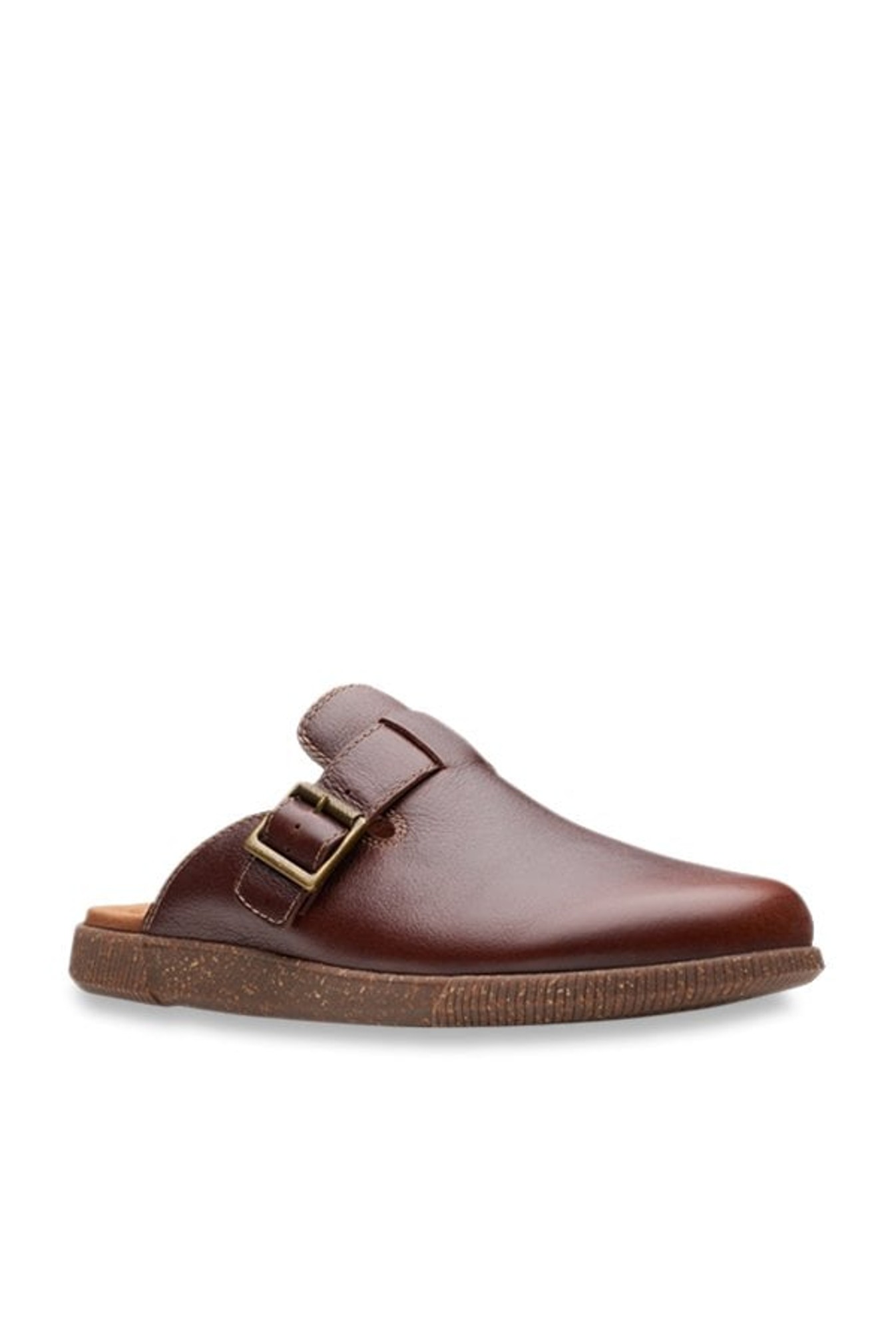 Clarks Vine Birch Brown Mule Shoes from 