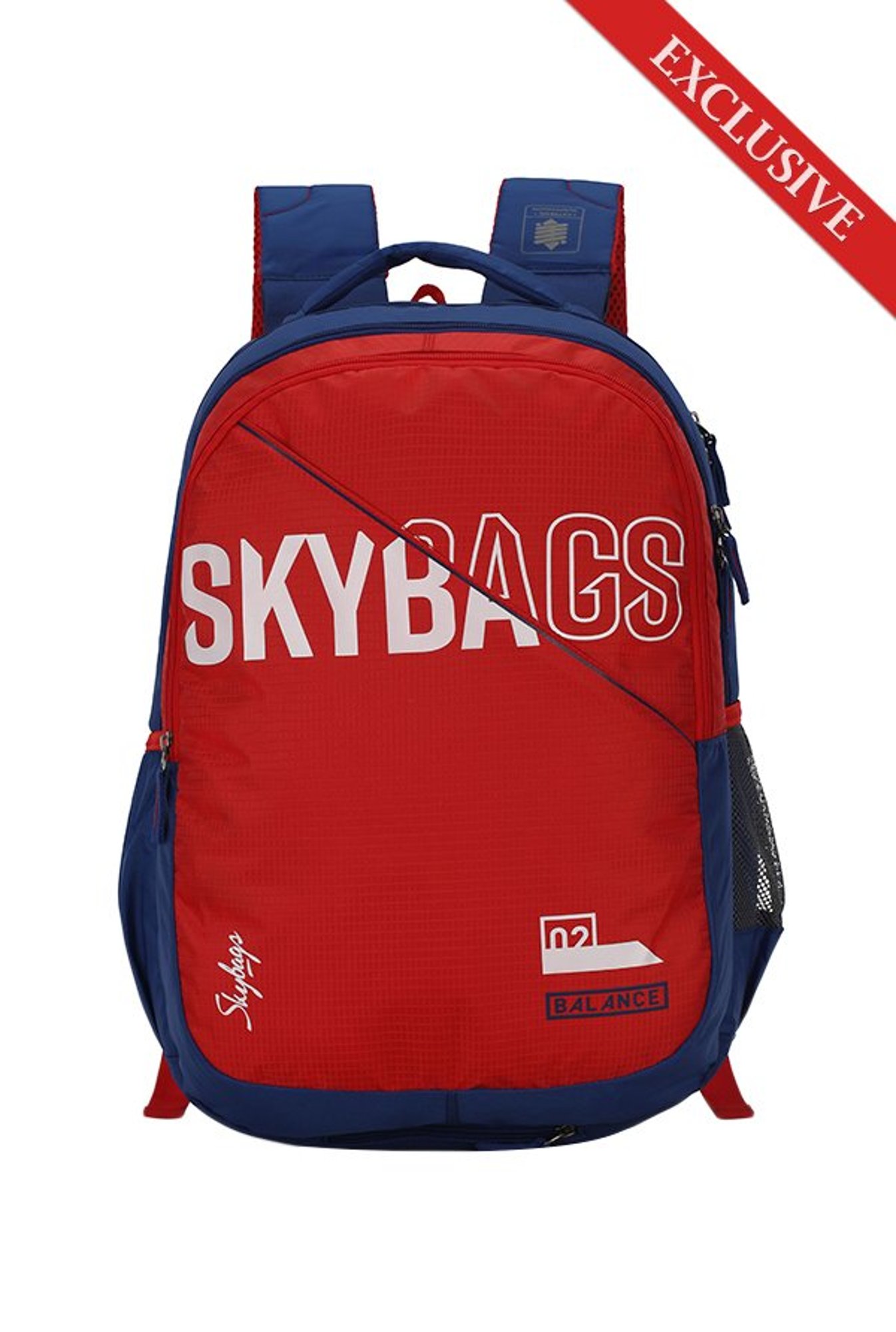 red colour skybags