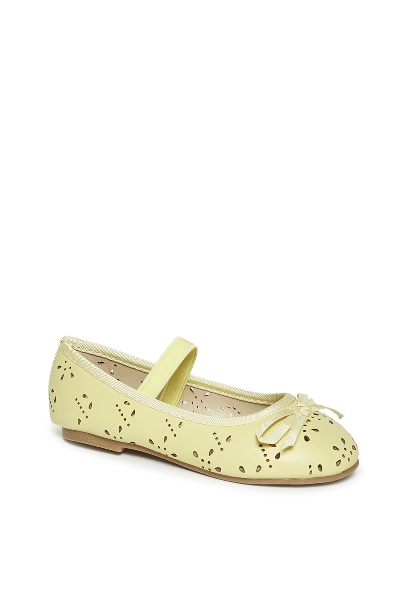 yellow floral shoes