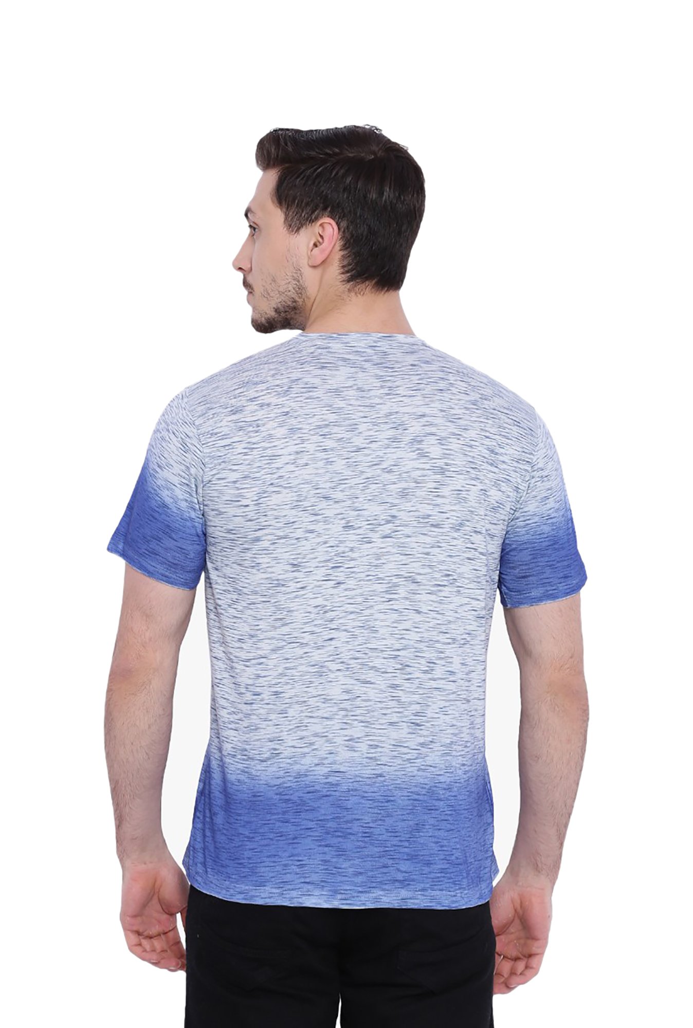 Buy Blue & White Tshirts for Men by Campus Sutra Online