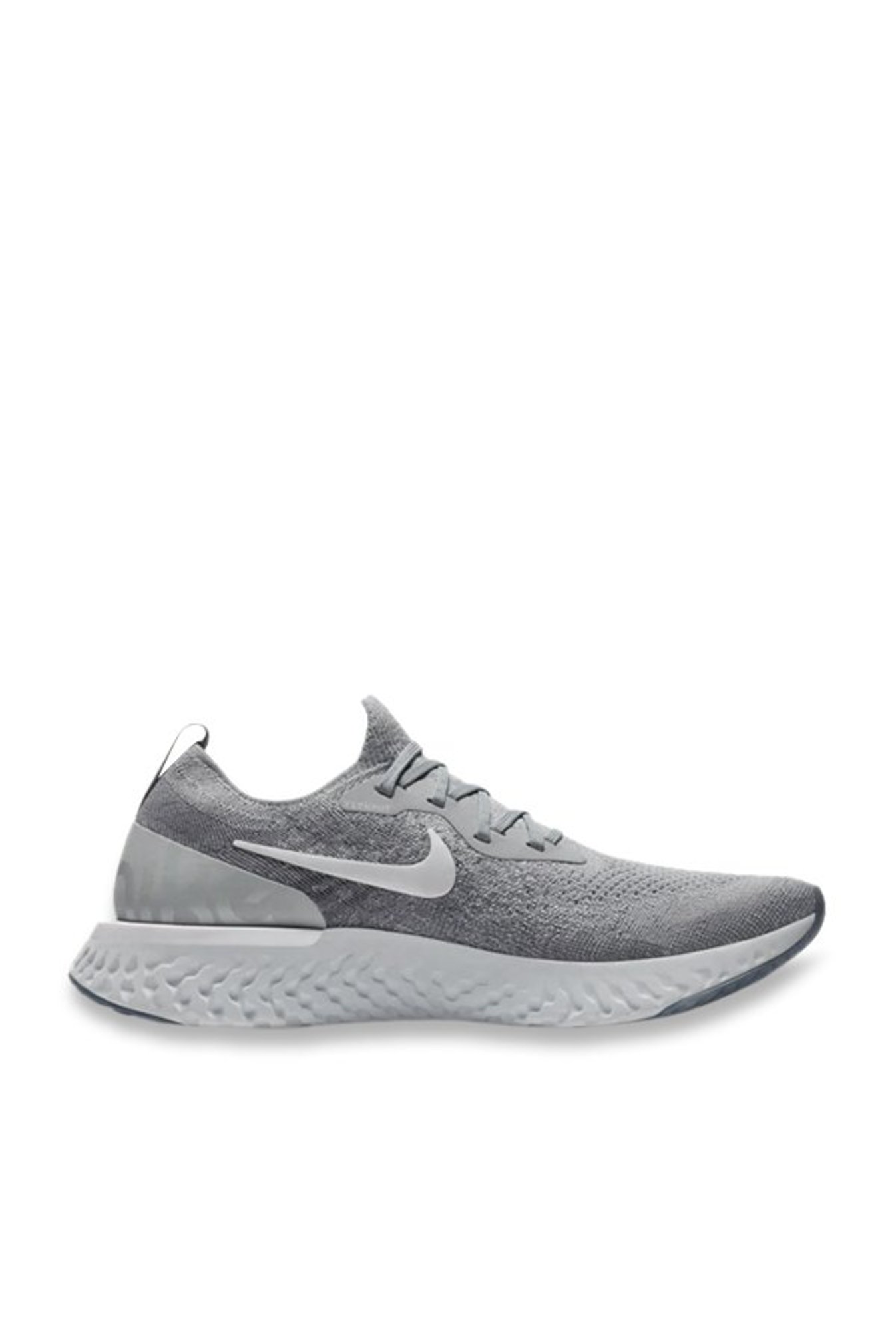 nike epic react grey shoes