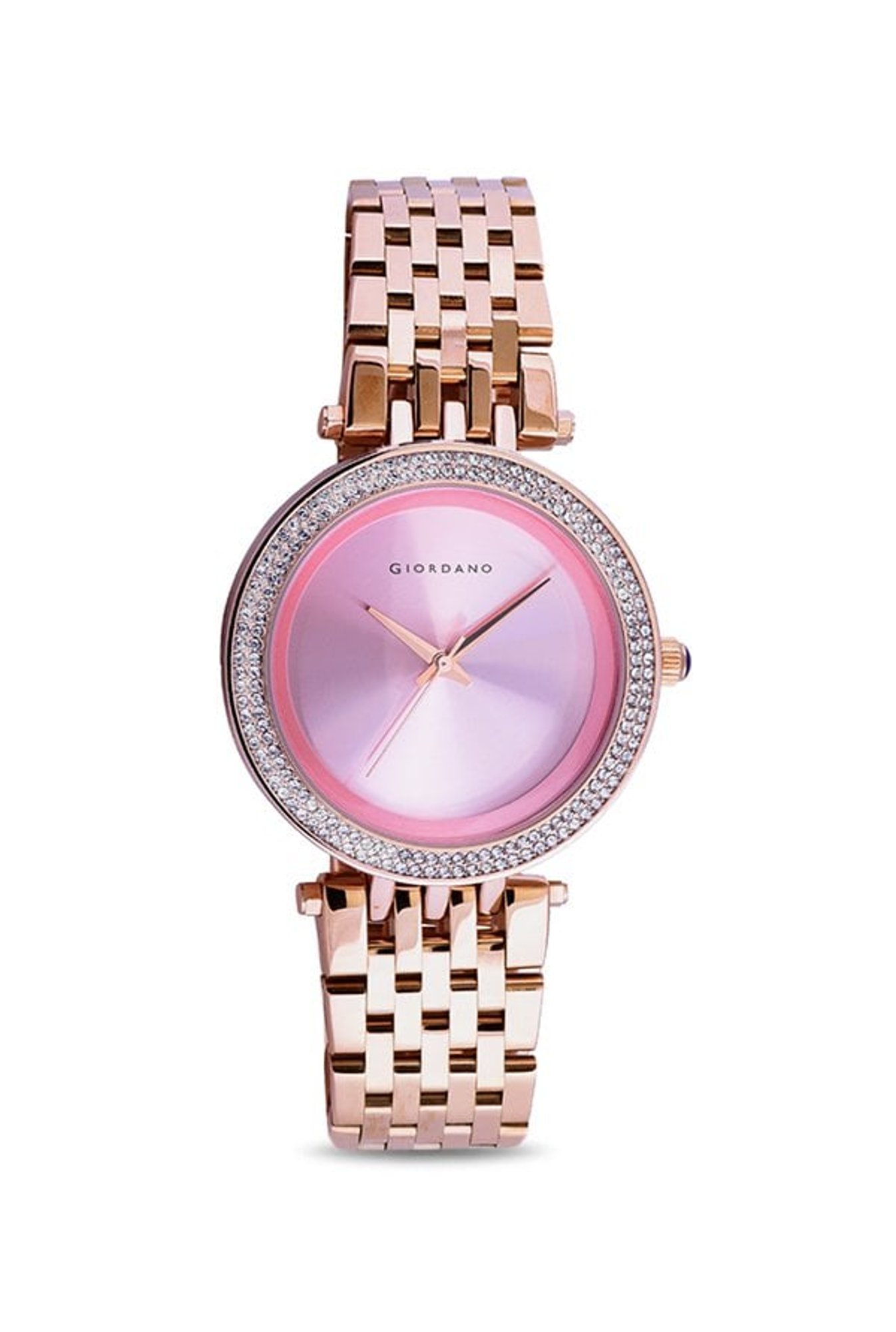 Giordano pink hotsell dial watch