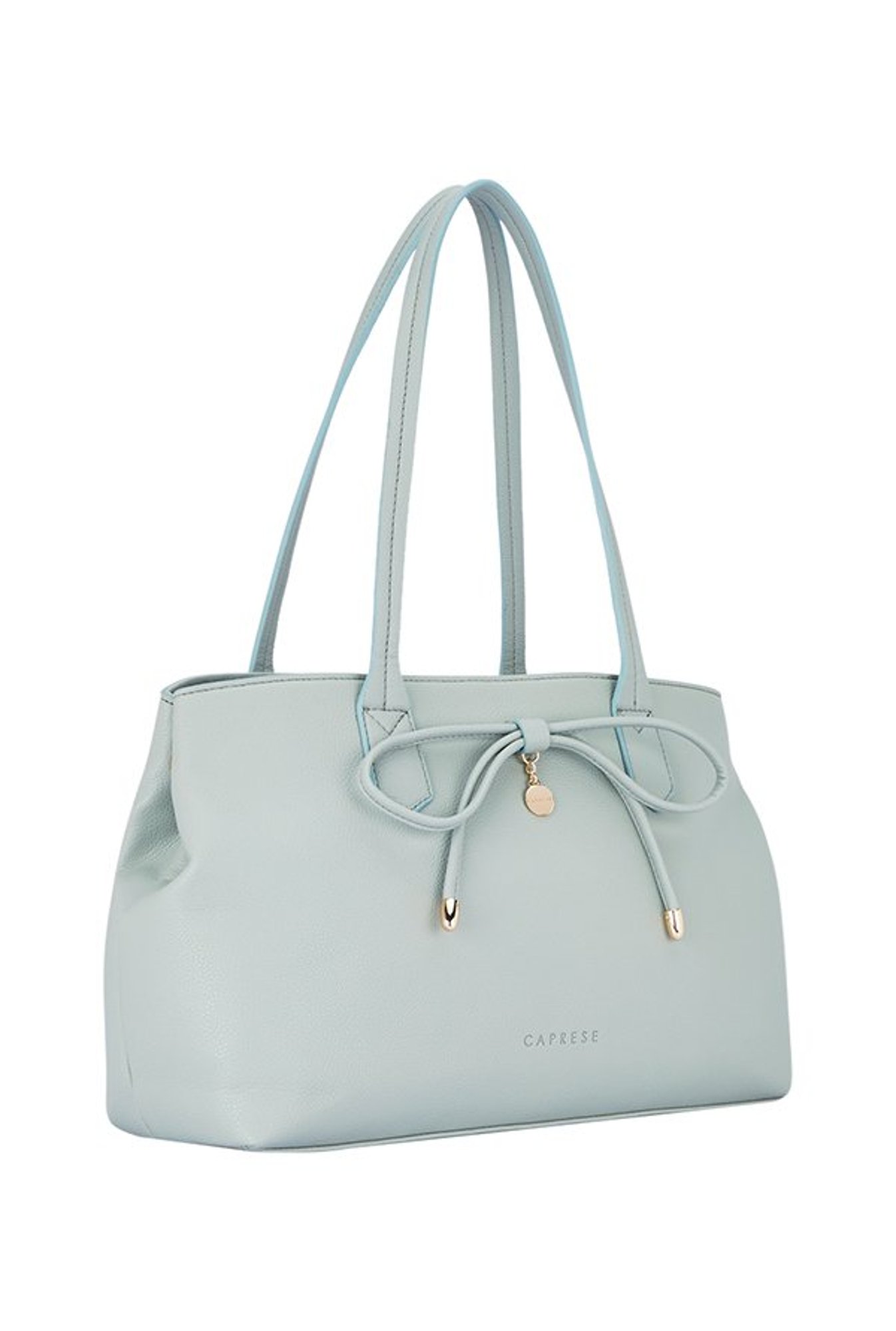 caprese navy blue solid shoulder bag