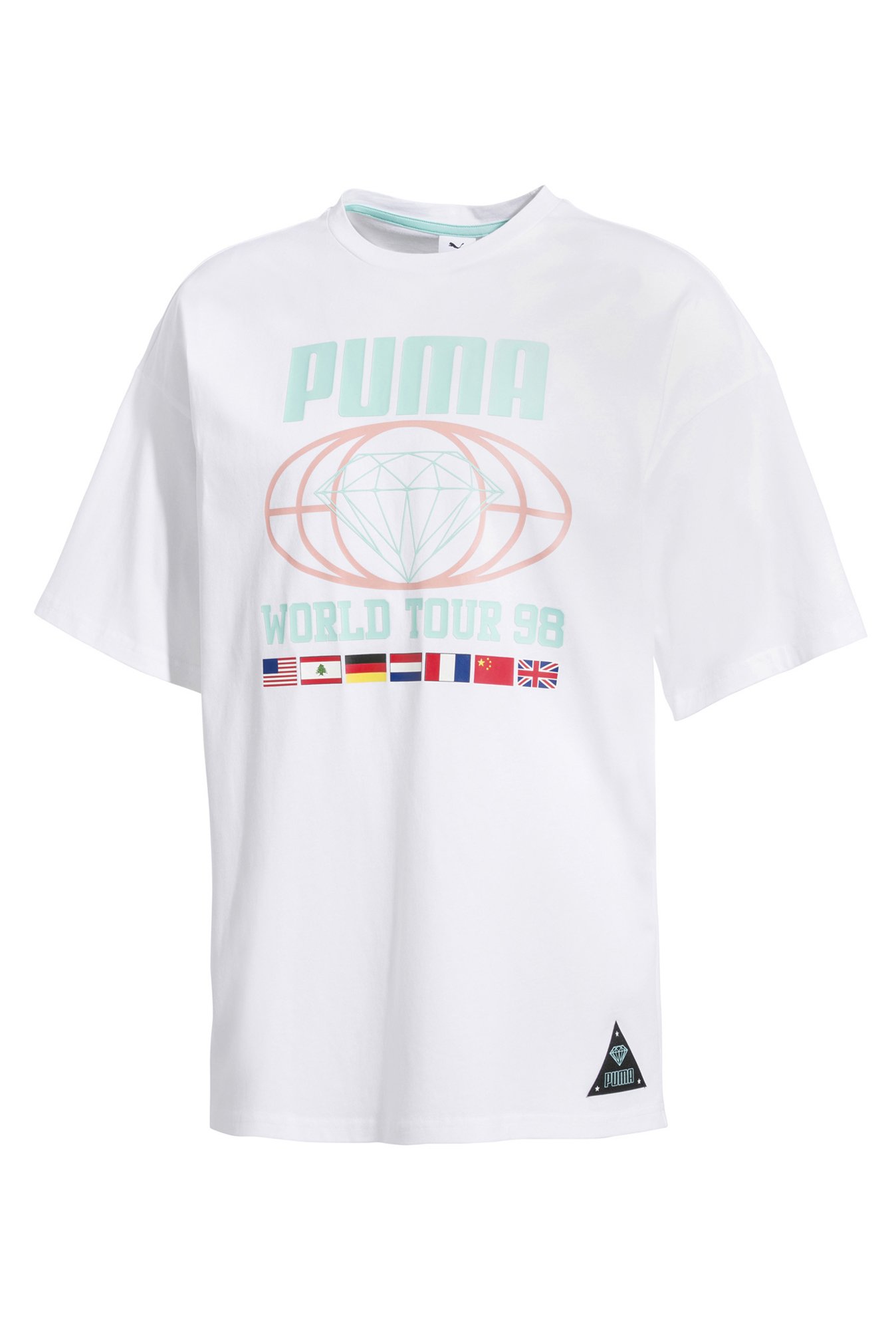 puma white t shirt price