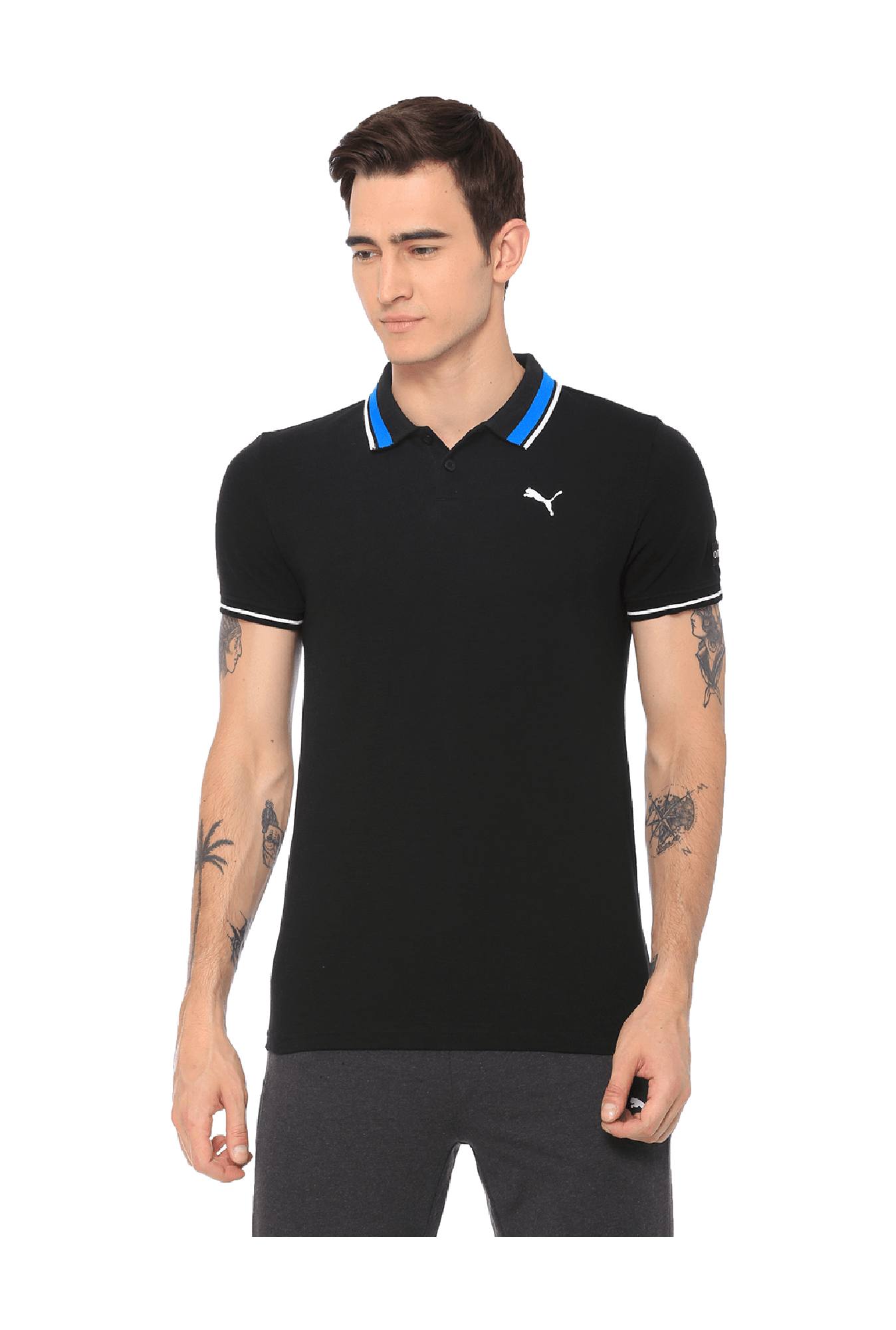 puma men's cotton polo