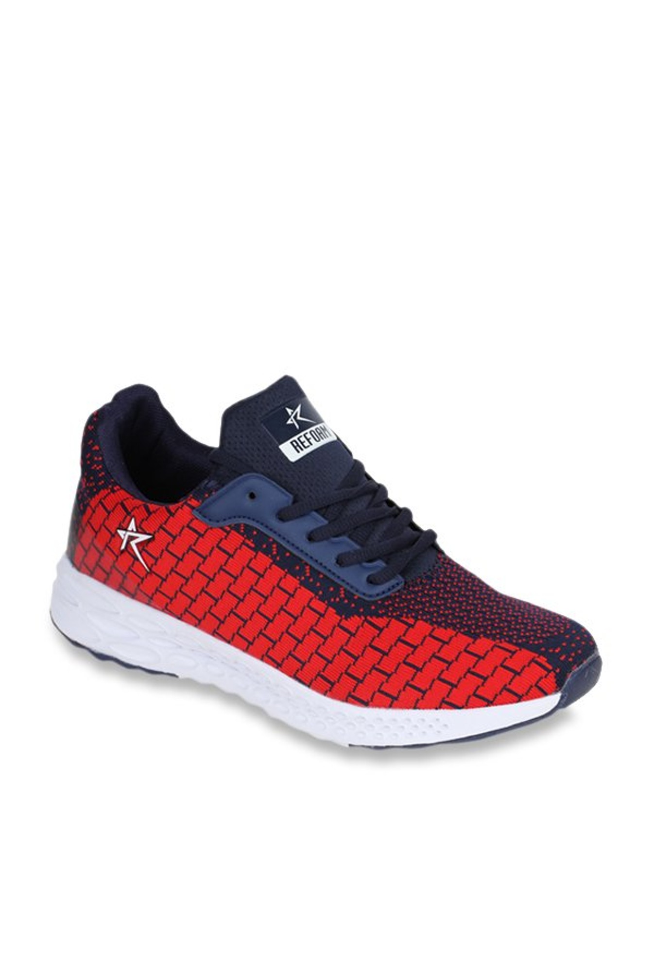 Buy REFOAM Men's Navy Textile Lace-Up Sport Running Shoes 9 at Amazon.in