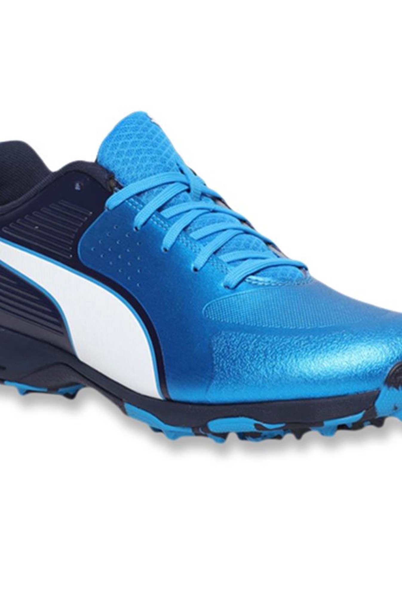puma one8 cricket shoes blue