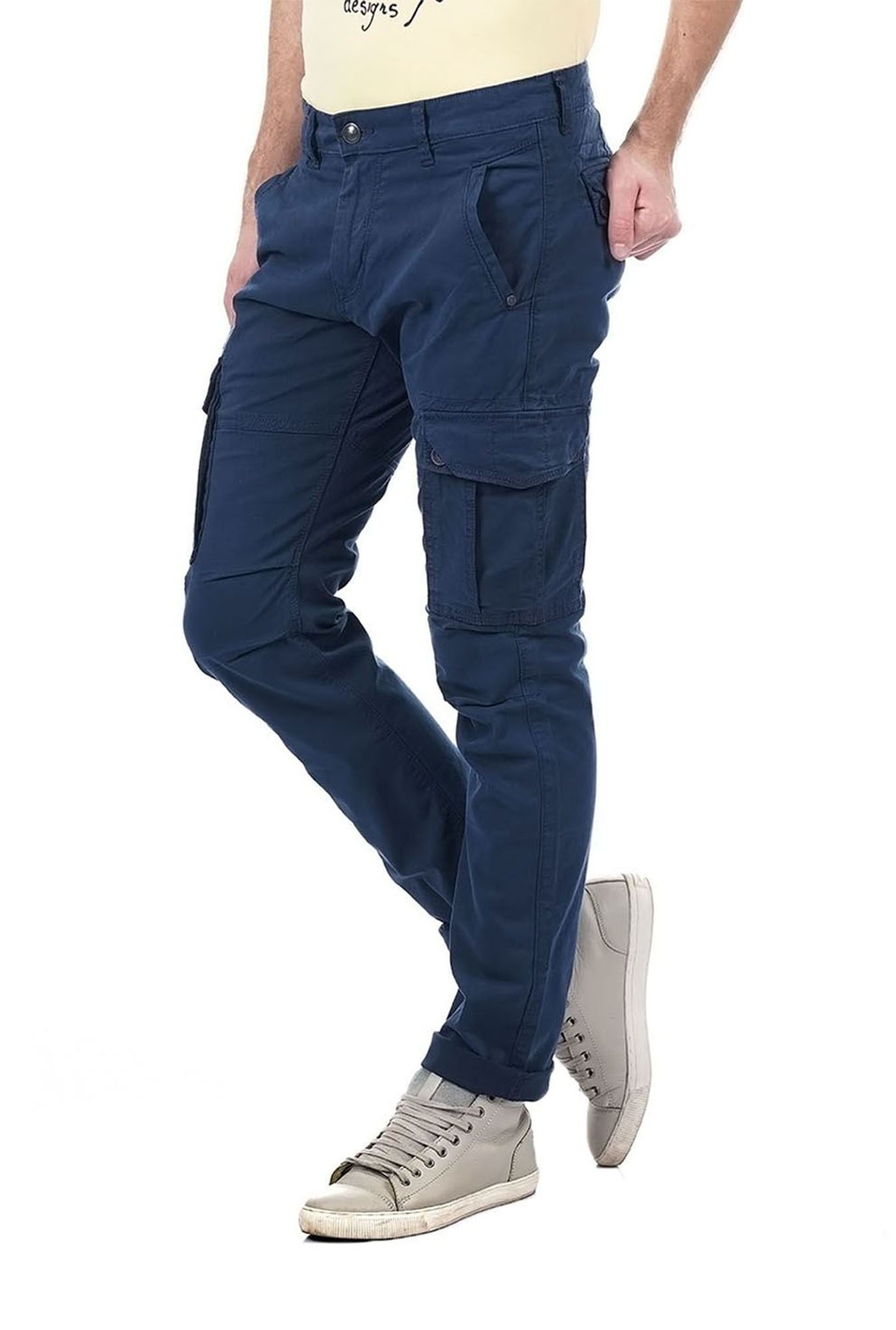 Buy Sports 52 Wear Men Navy Convertible Cargo Trousers  Trousers for Men  736943  Myntra