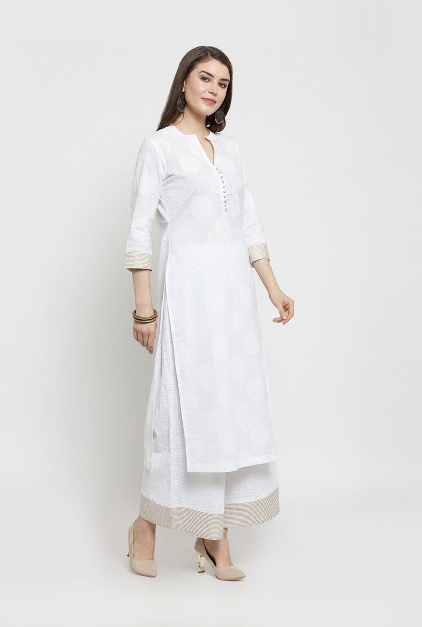 Buy Sritika Women White Solid Straight Kurti Online at 50% off. |Paytm Mall