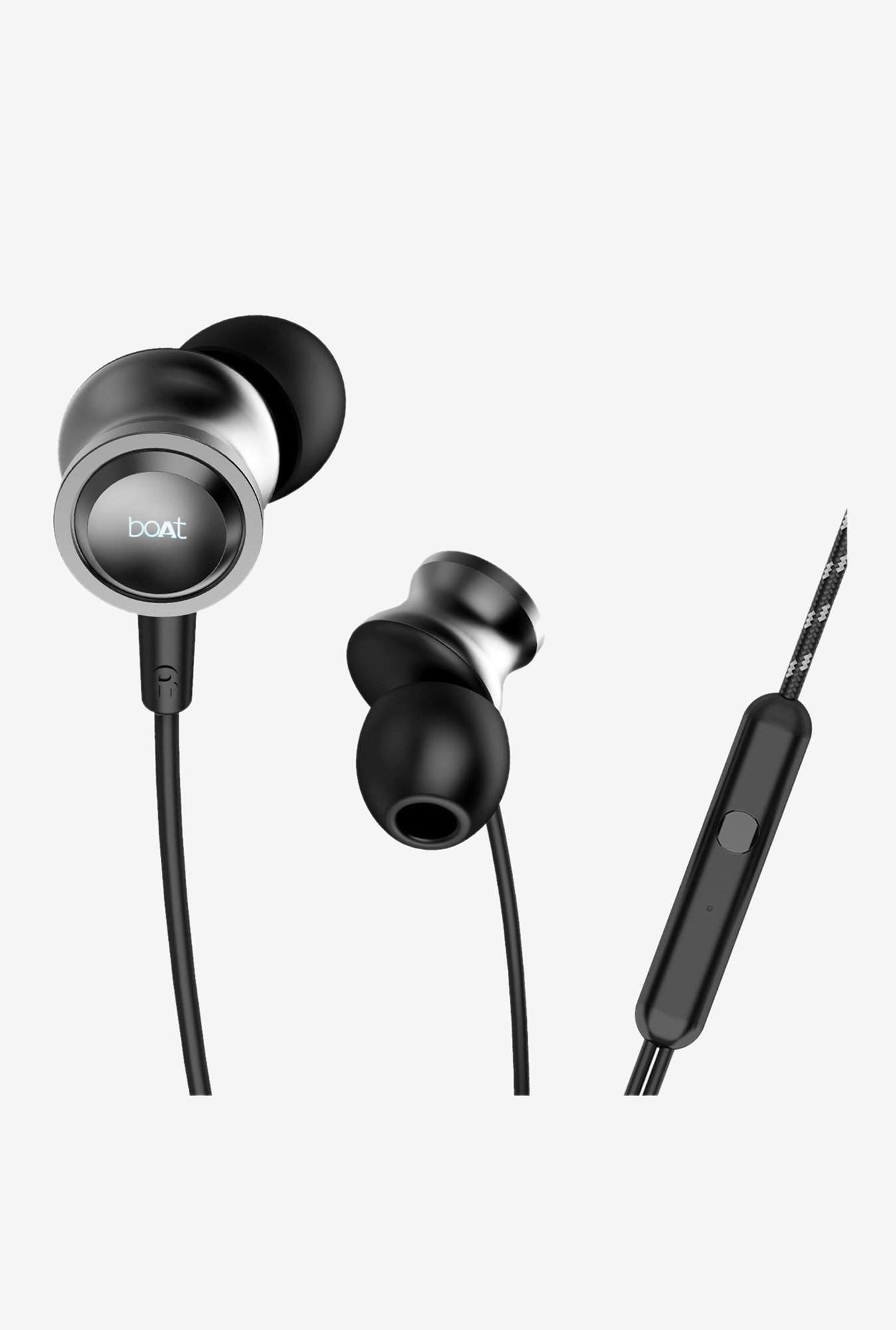 Boat Bassheads 152 T Wired Earphones With Mic (Black)BoatElectronics