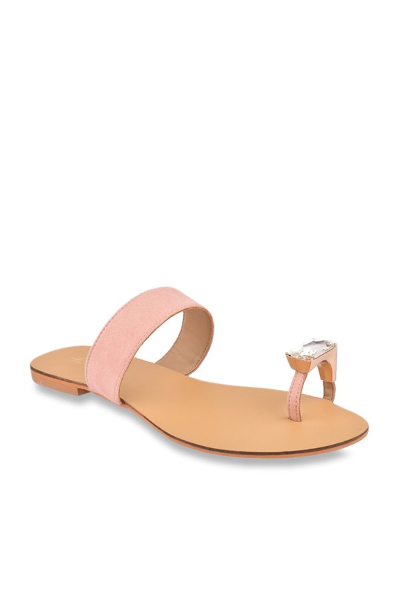 blush pink sandals