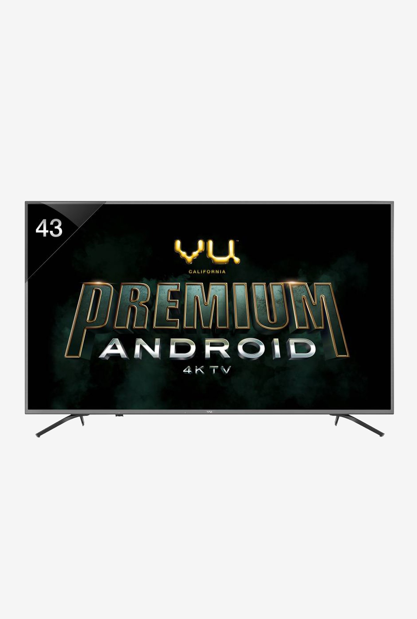 Buy Vu 43 Oa 108 Cm 43 Inches Smart 4k Ultra Hd Android Led Tv Online At Best Price Tata Cliq 4444