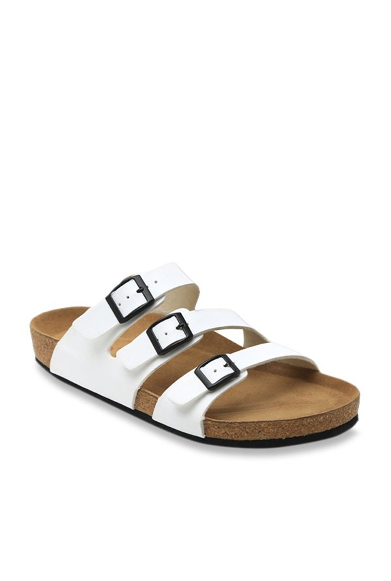 Buy Cygna by Ruosh White Casual Sandals for Men at Best Price