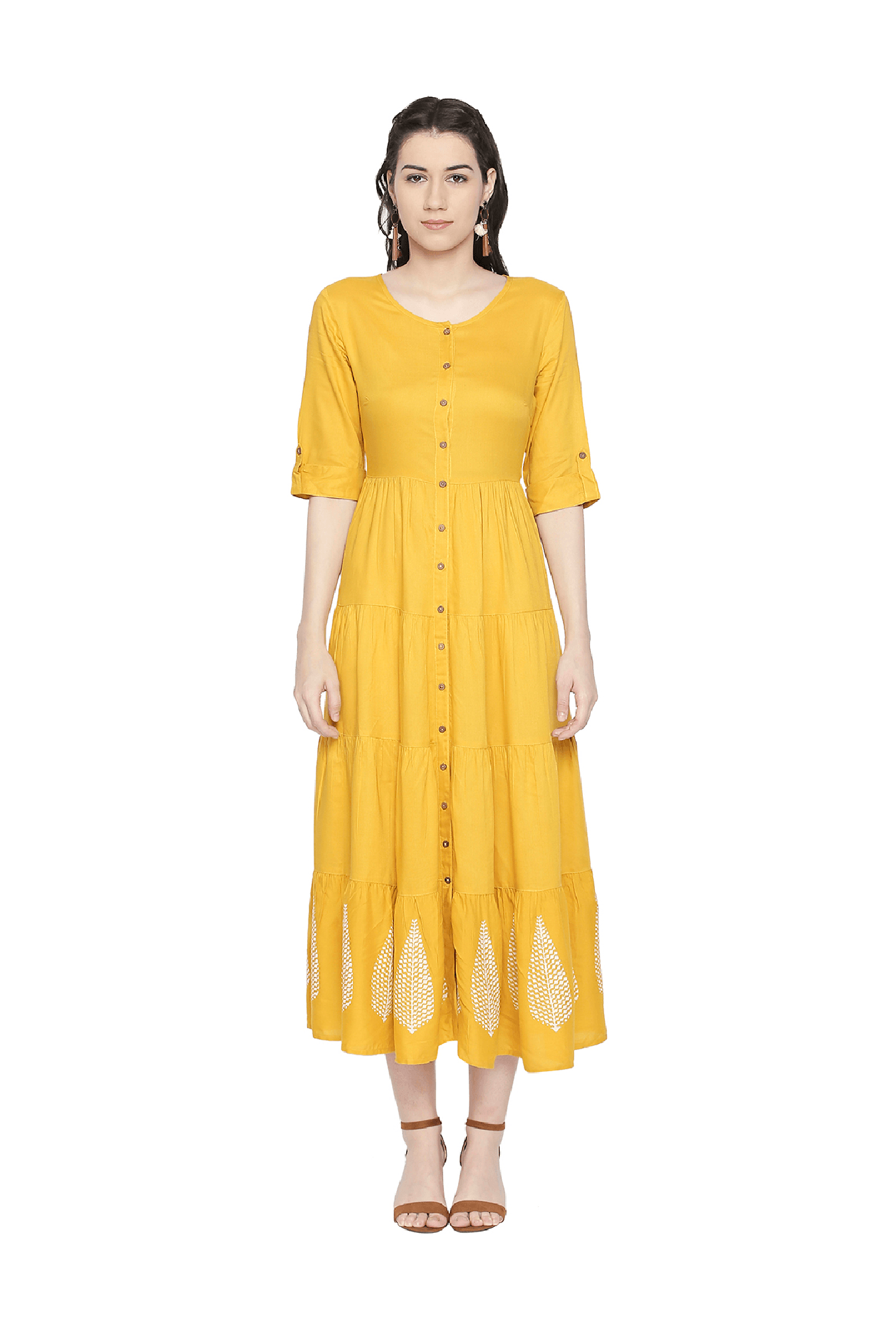 pantaloons midi dress