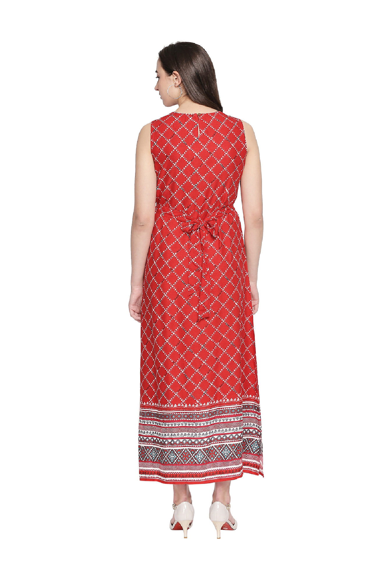 akkriti by pantaloons printed maxi dress