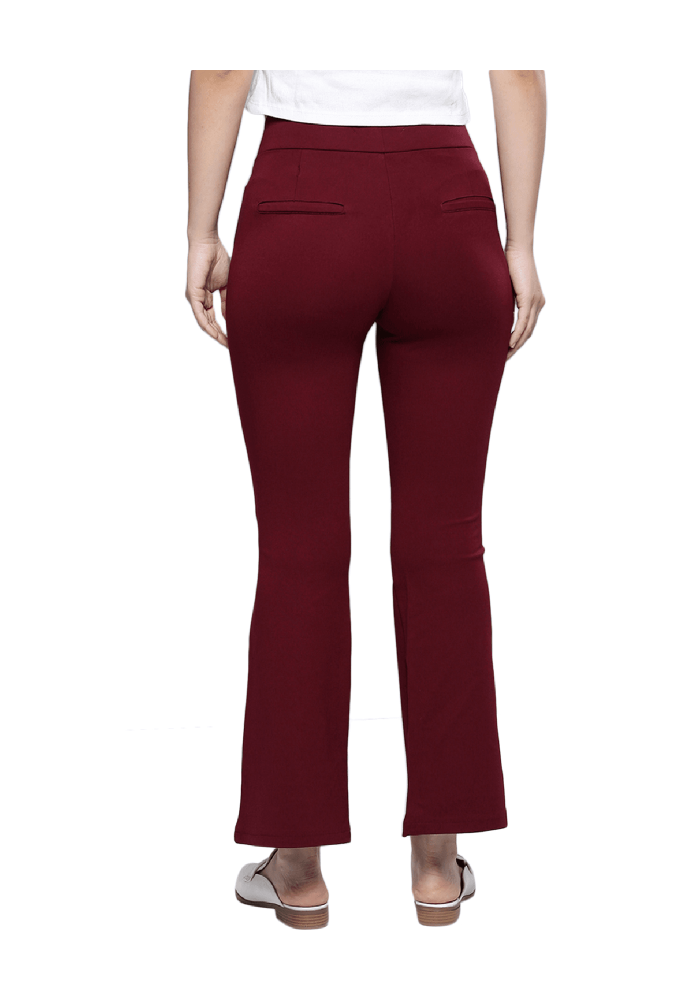 Buy Harpa Wine Regular Fit Jeggings for Women Online @ Tata CLiQ