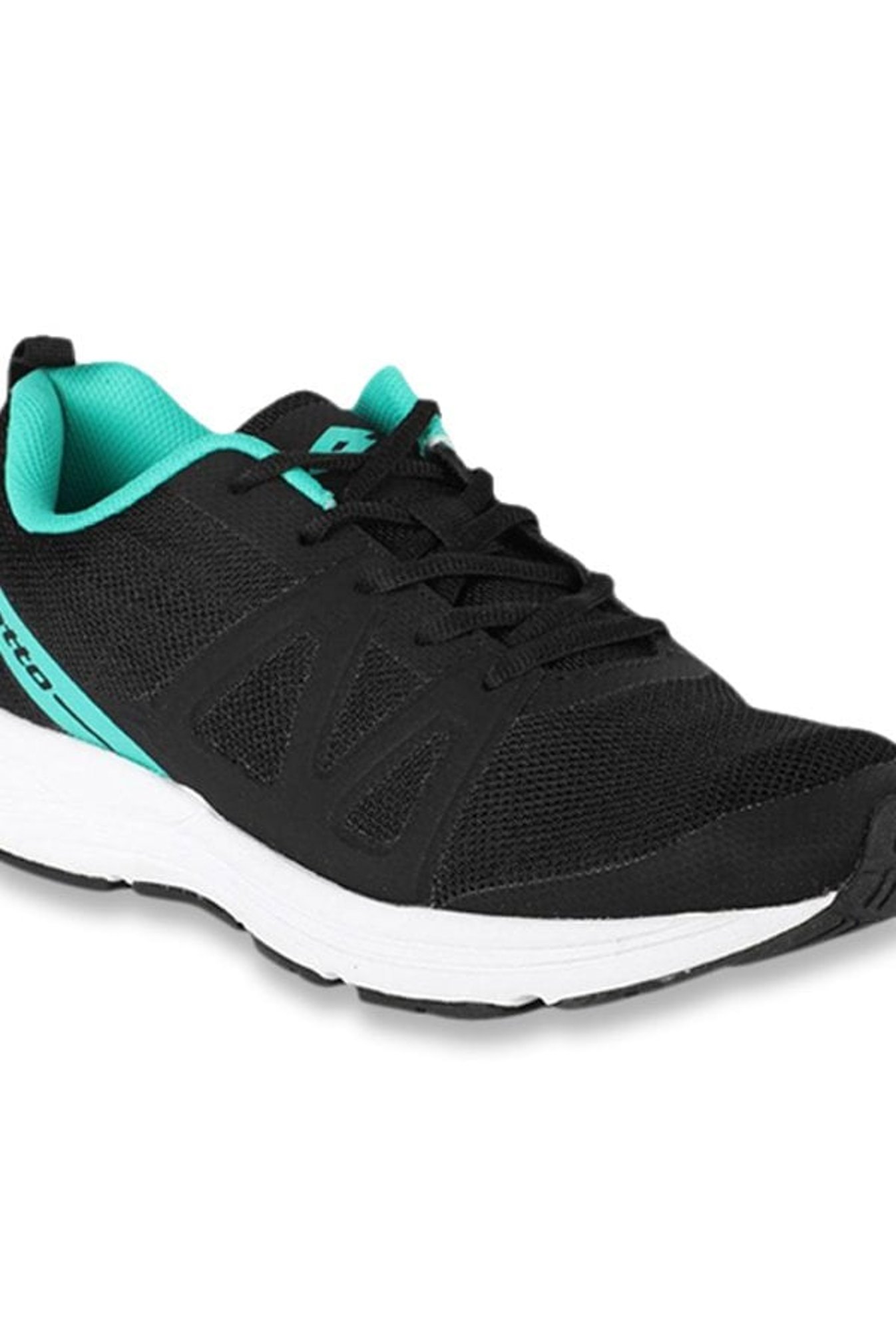 Buy Lotto Flint Black Running Shoes for 