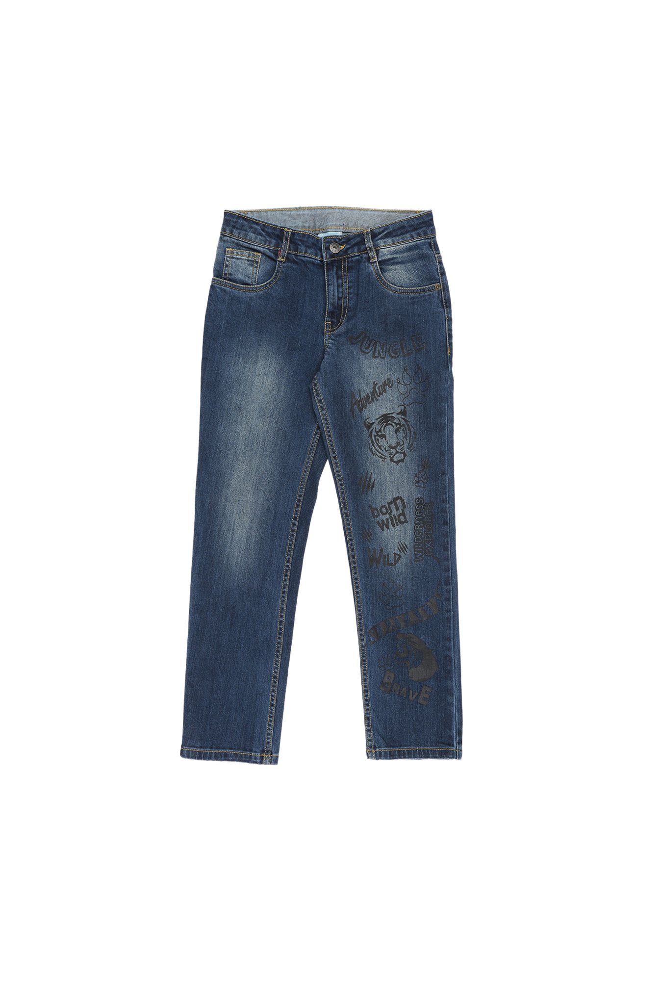 printed jeans online