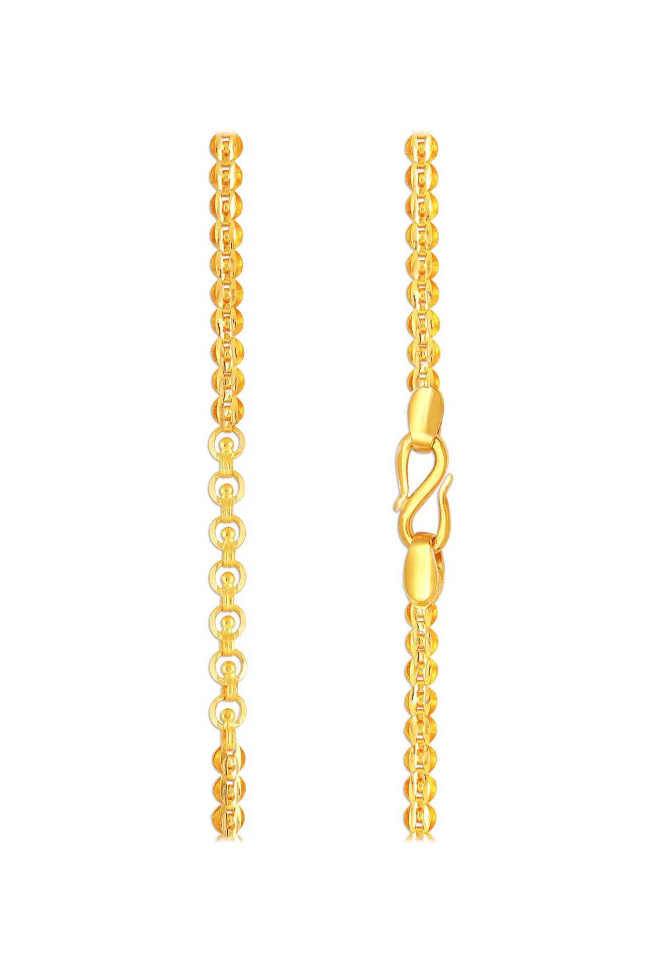 Diamonds 22 kt Gold Chain 