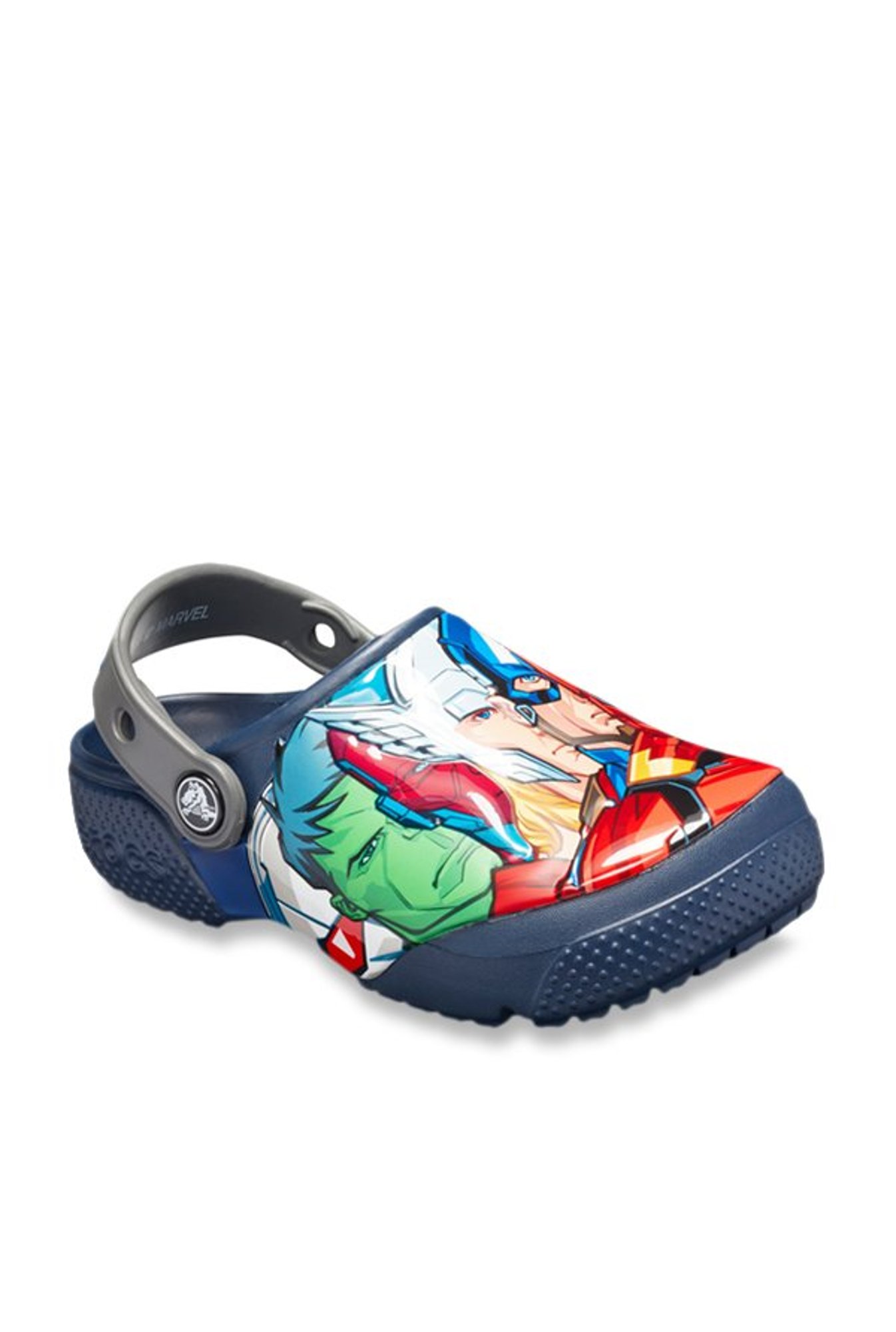 Buy Crocs Kids FunLab Marvel Avengers Navy Back Strap Clogs for Boys at  Best Price @ Tata CLiQ