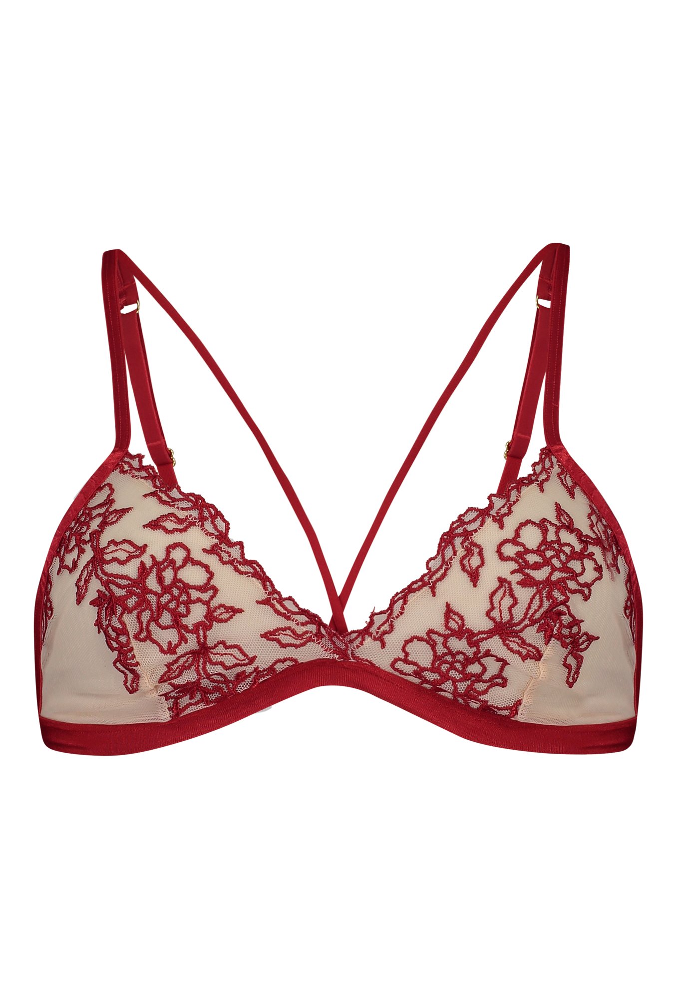 Buy Hunkemoller Tango Red Non Wired Padded Bralette for Women Online @ Tata  CLiQ